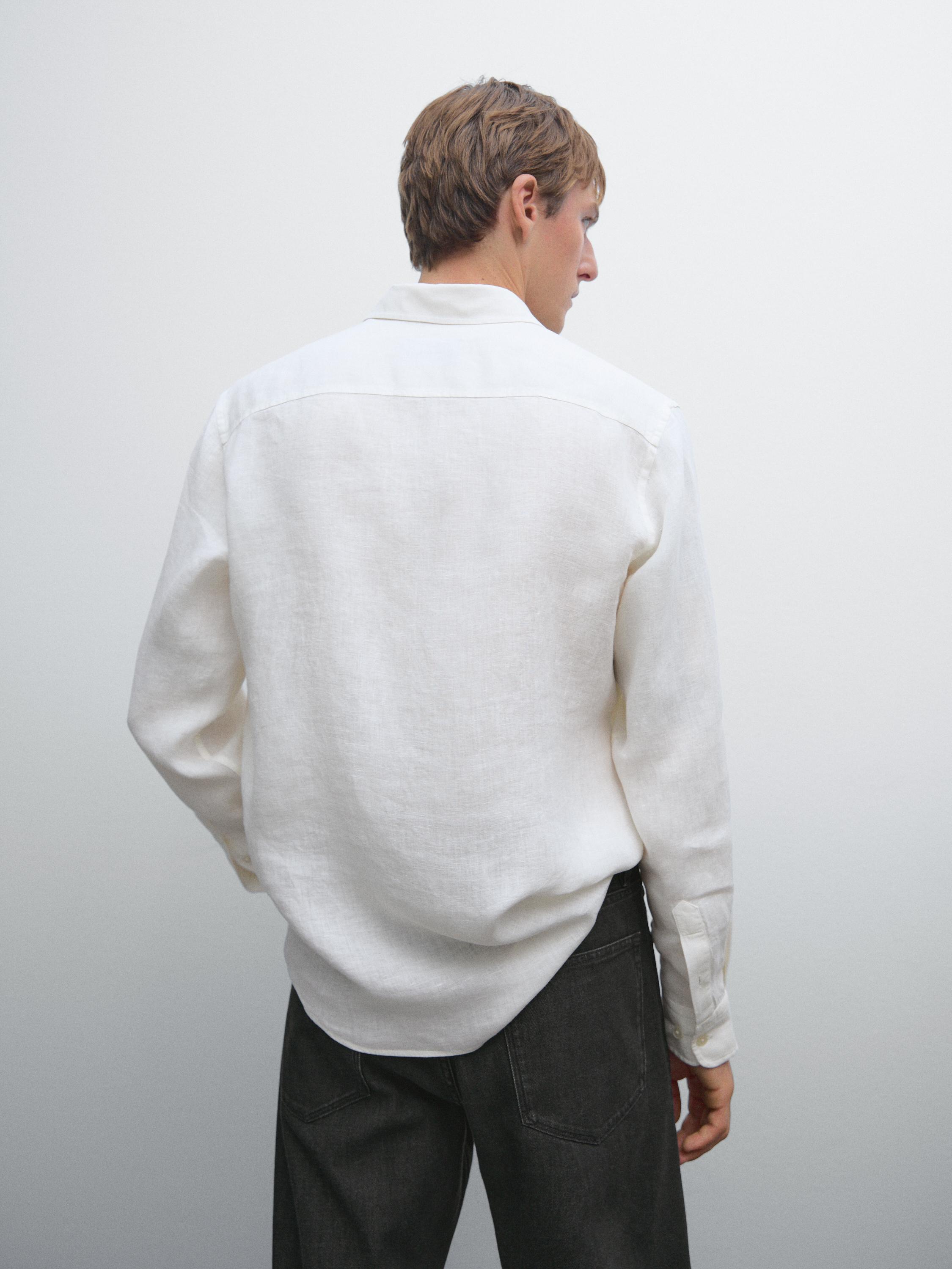 Regular fit shirt with pocket detail