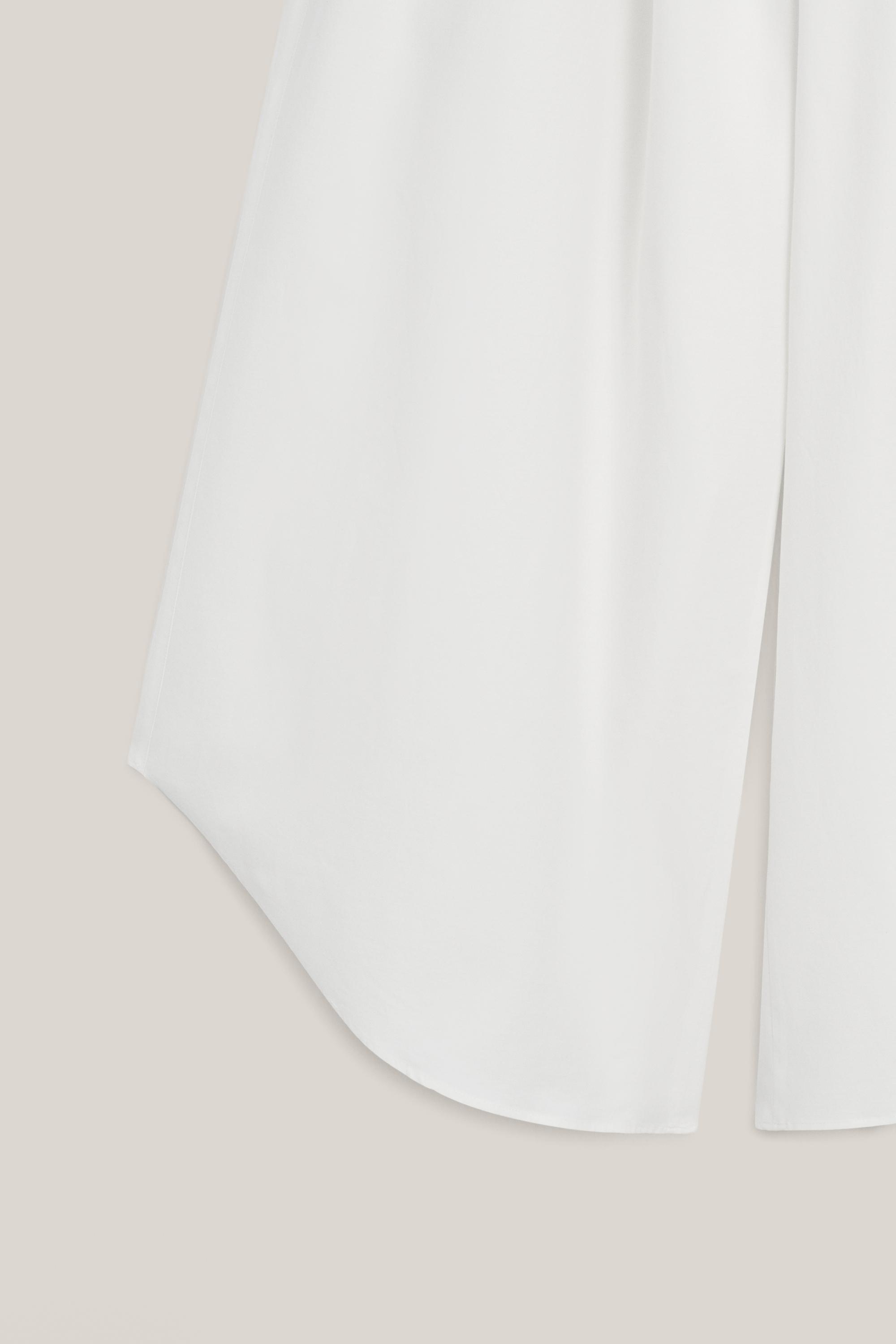 Culottes with pleated details - LIMITED EDITION — Off white