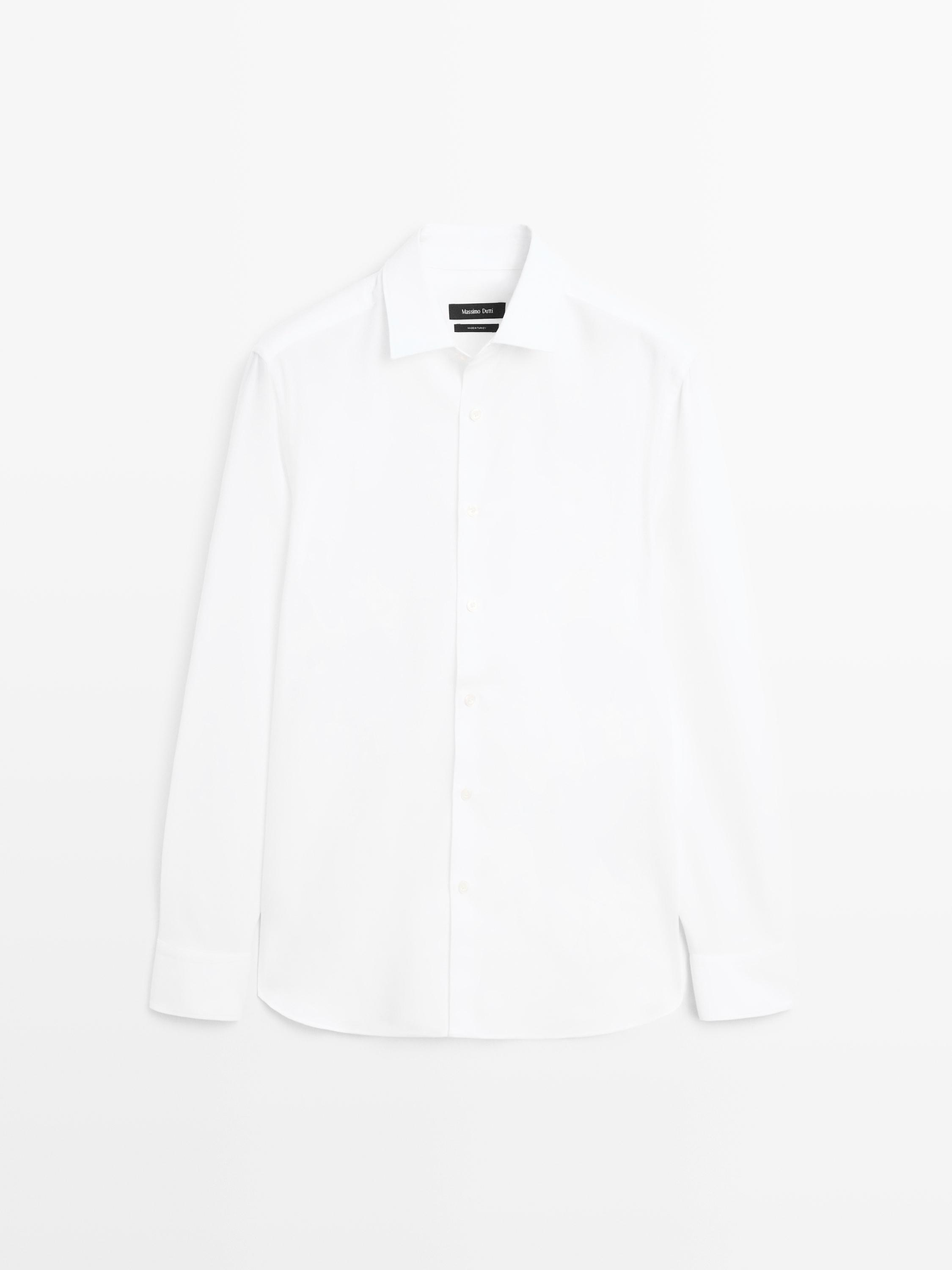 Teksturert skjorte – regular-fit
