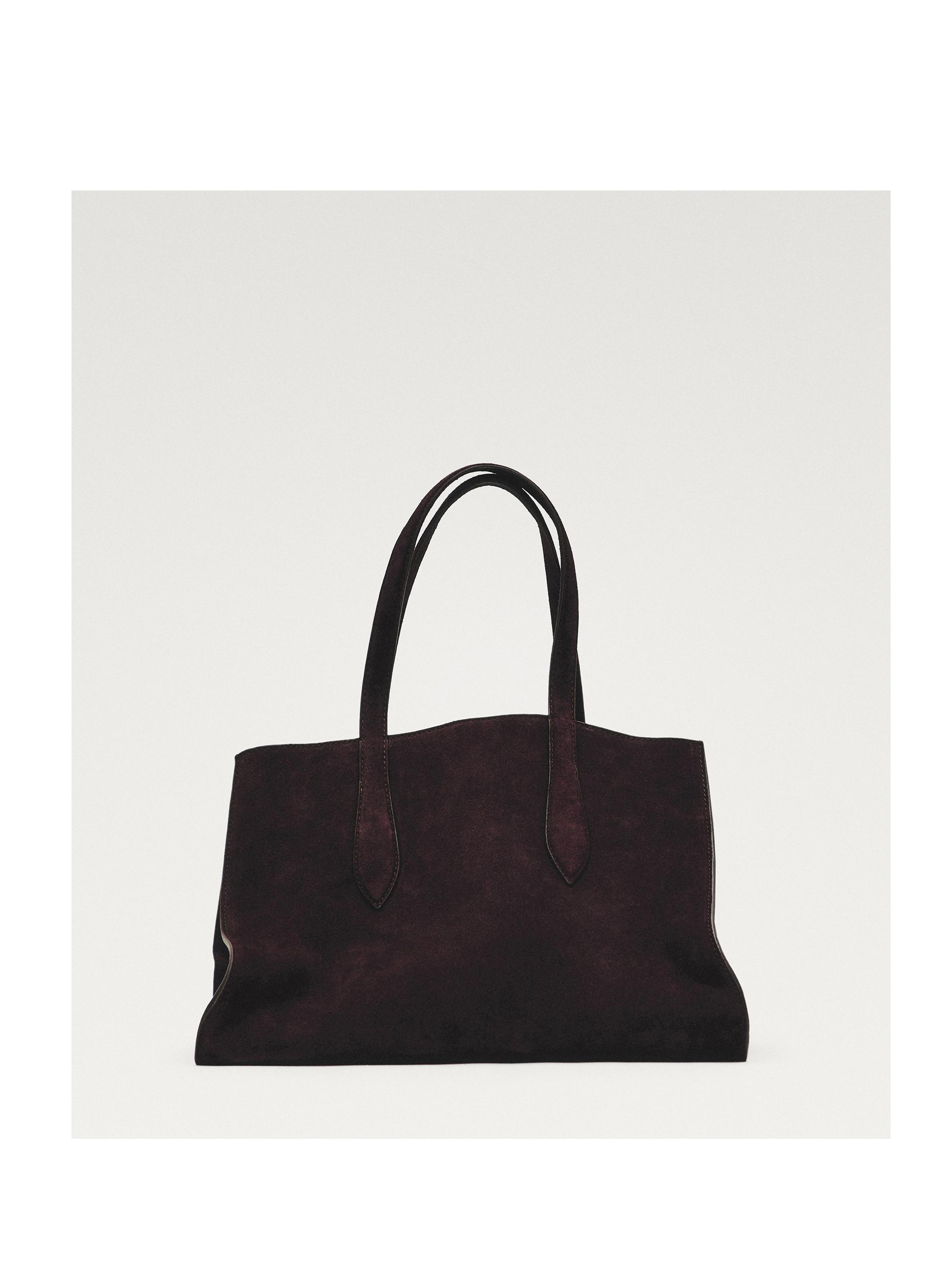 Mid-size split leather MD ICON bag