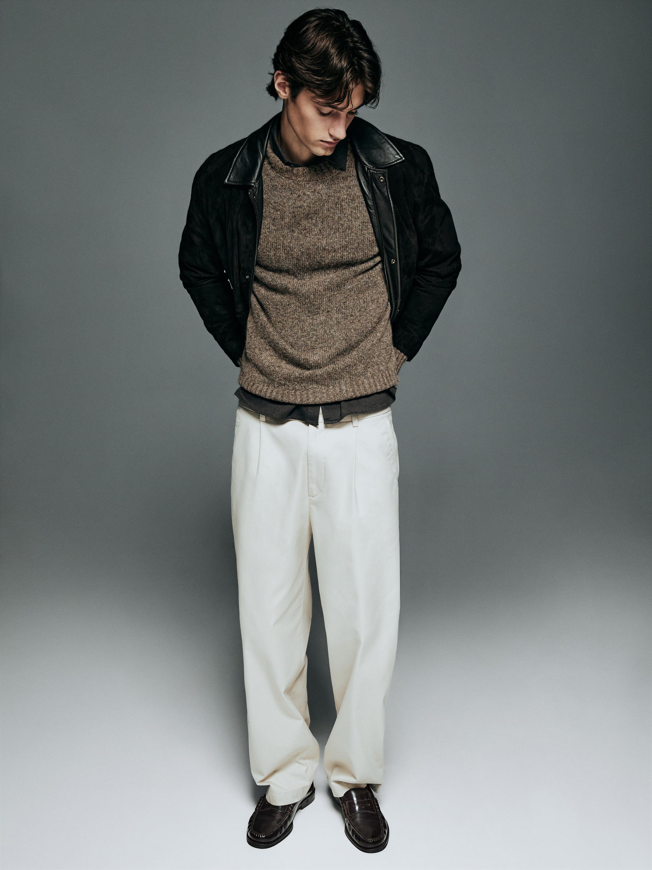 Mocassins cuir patte décorative