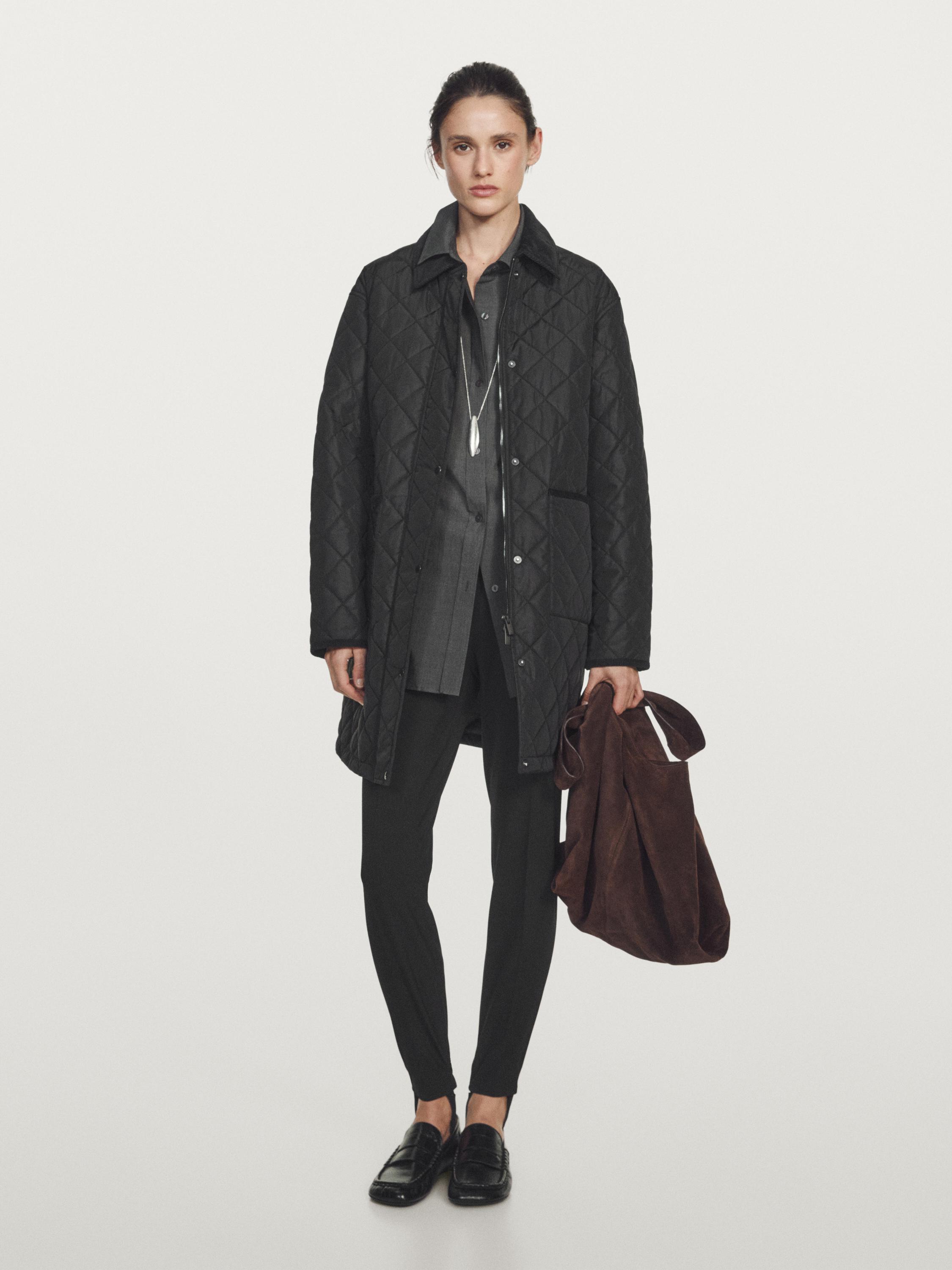 Leichte wasserabweisende Steppjacke