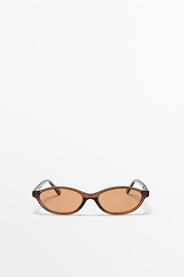 Oval sunglasses — Caramel 1