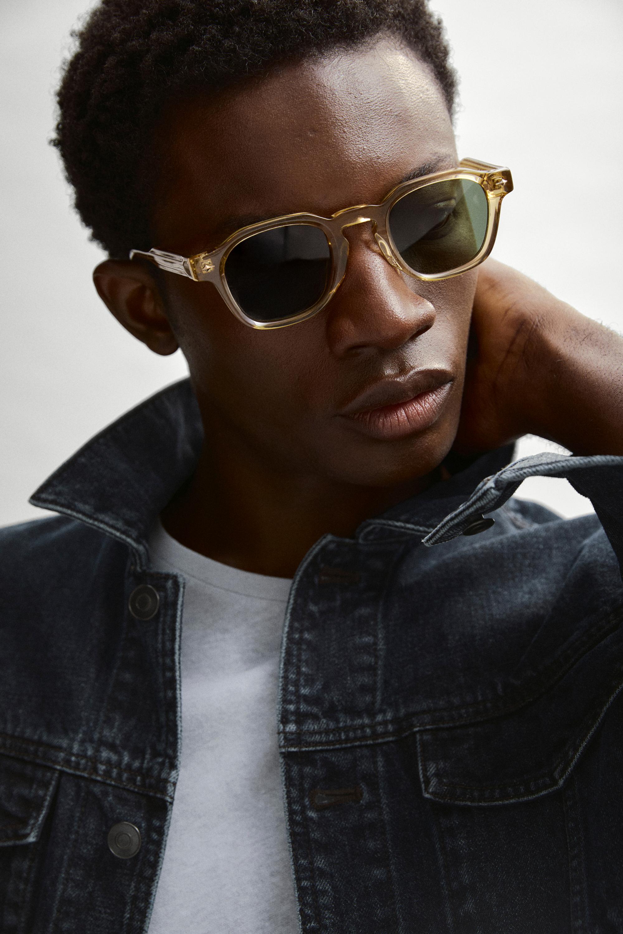 Gafas de sol geométricas