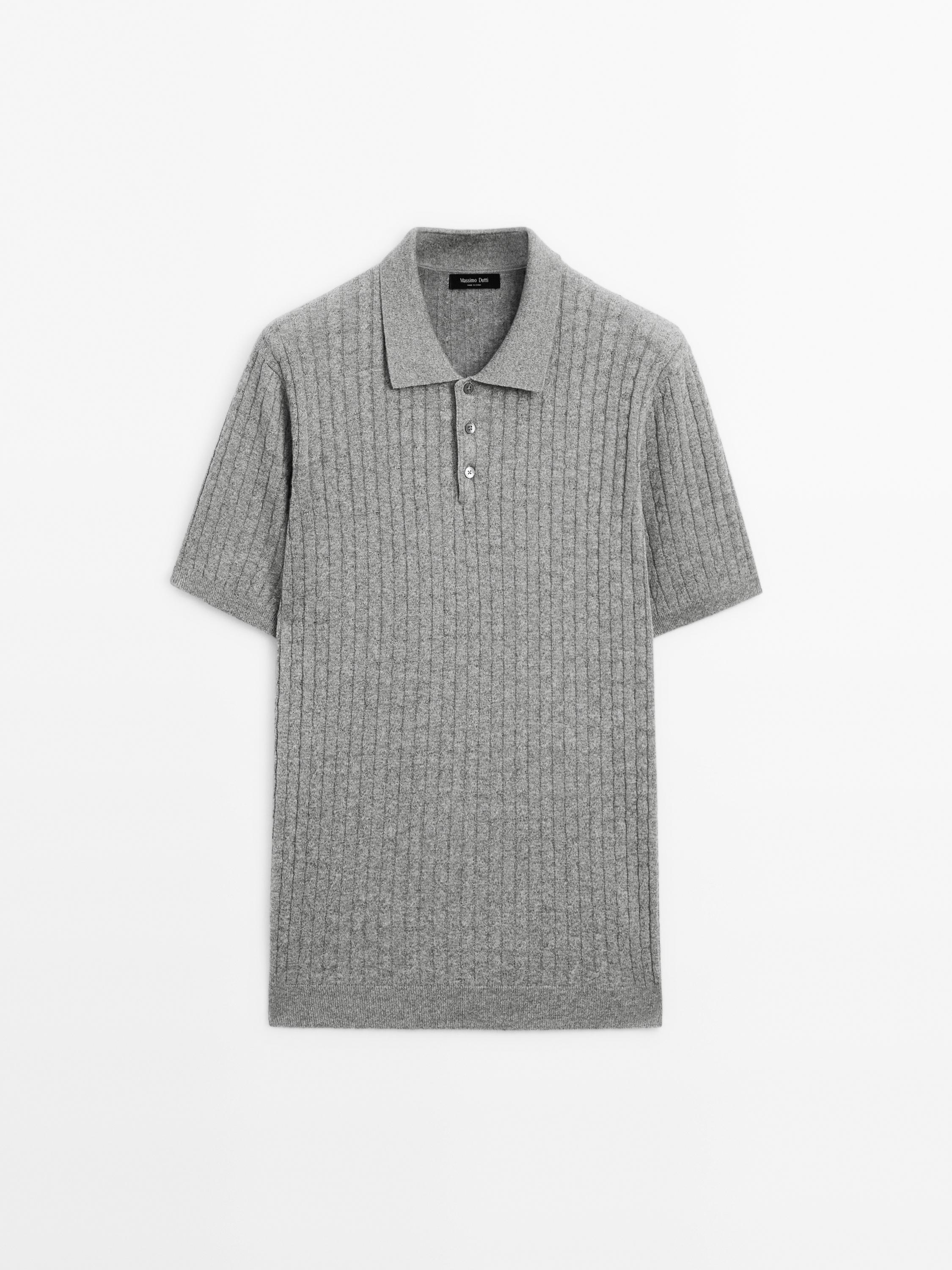 Jersey polo punto con algodón