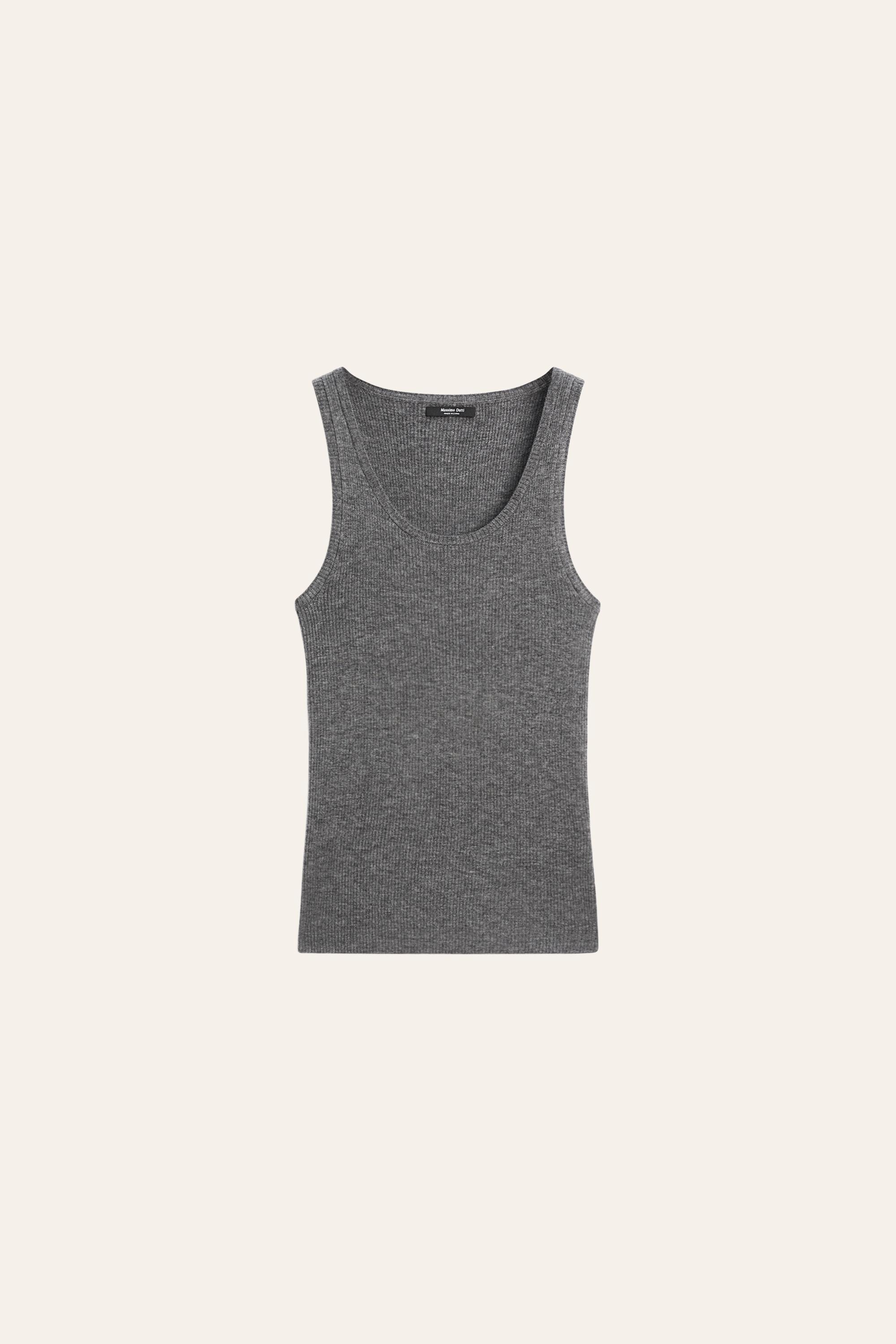 Ribbed knit top