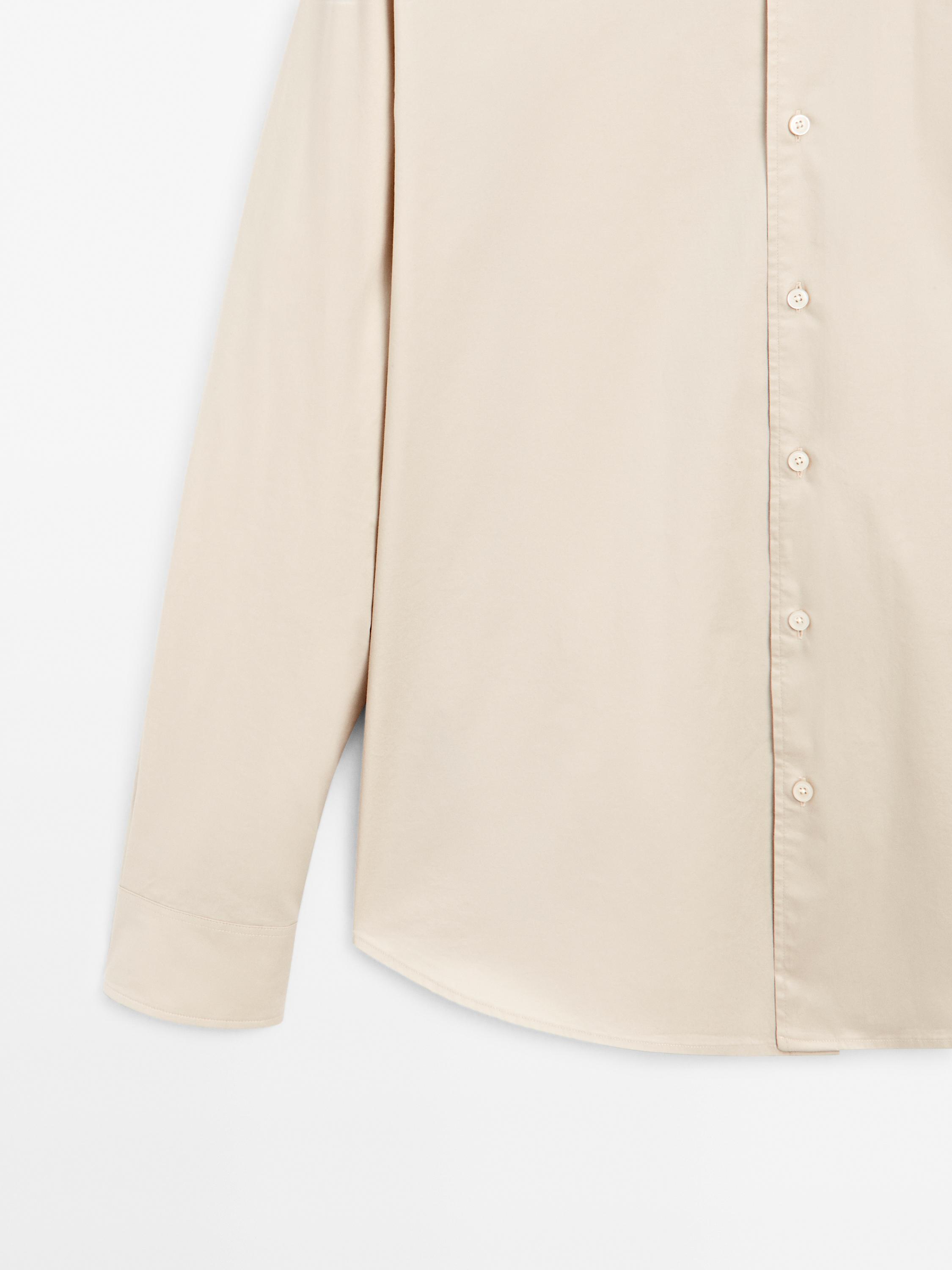Camisa regular fit strech