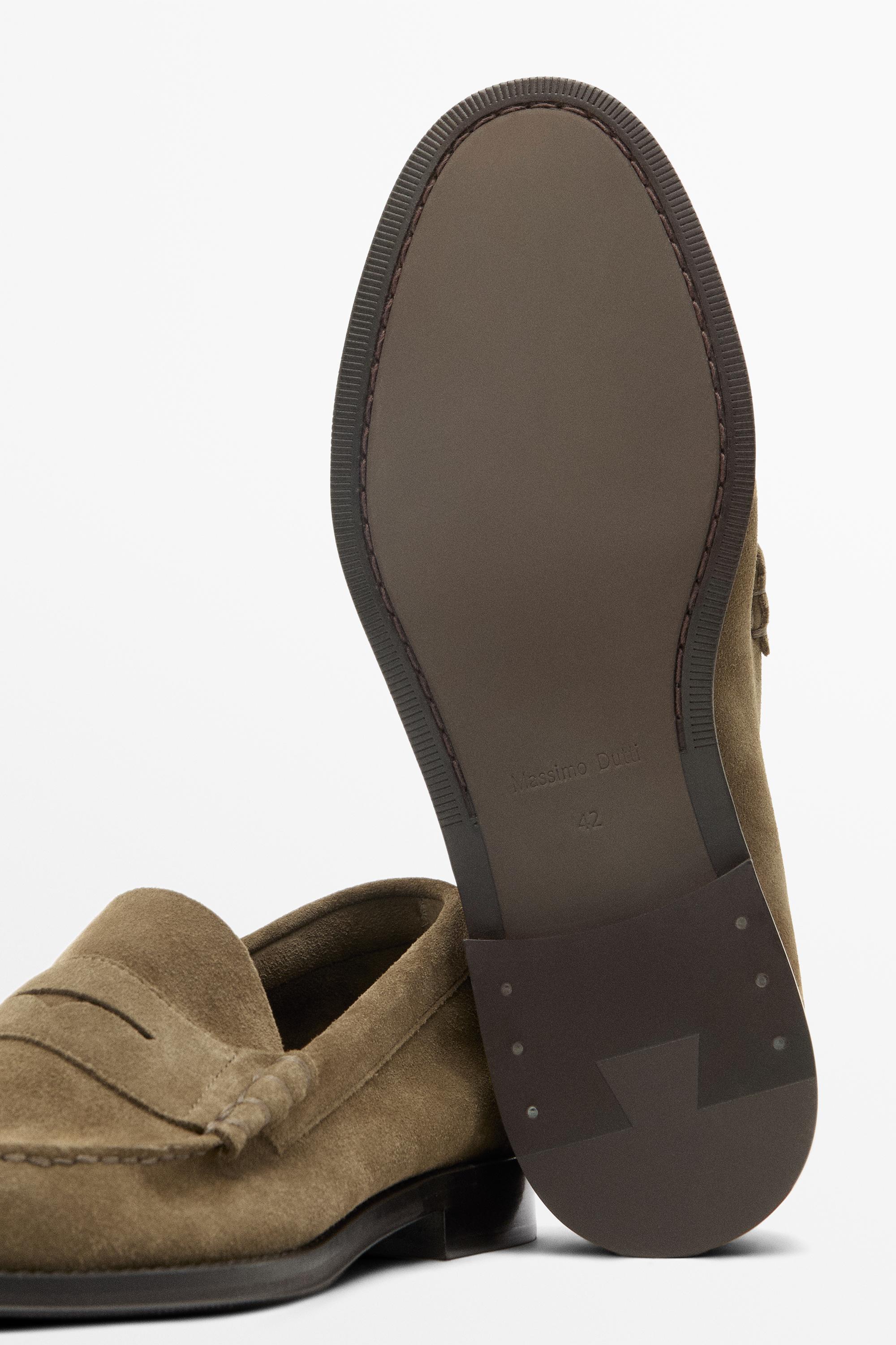Penny loafers — STONE