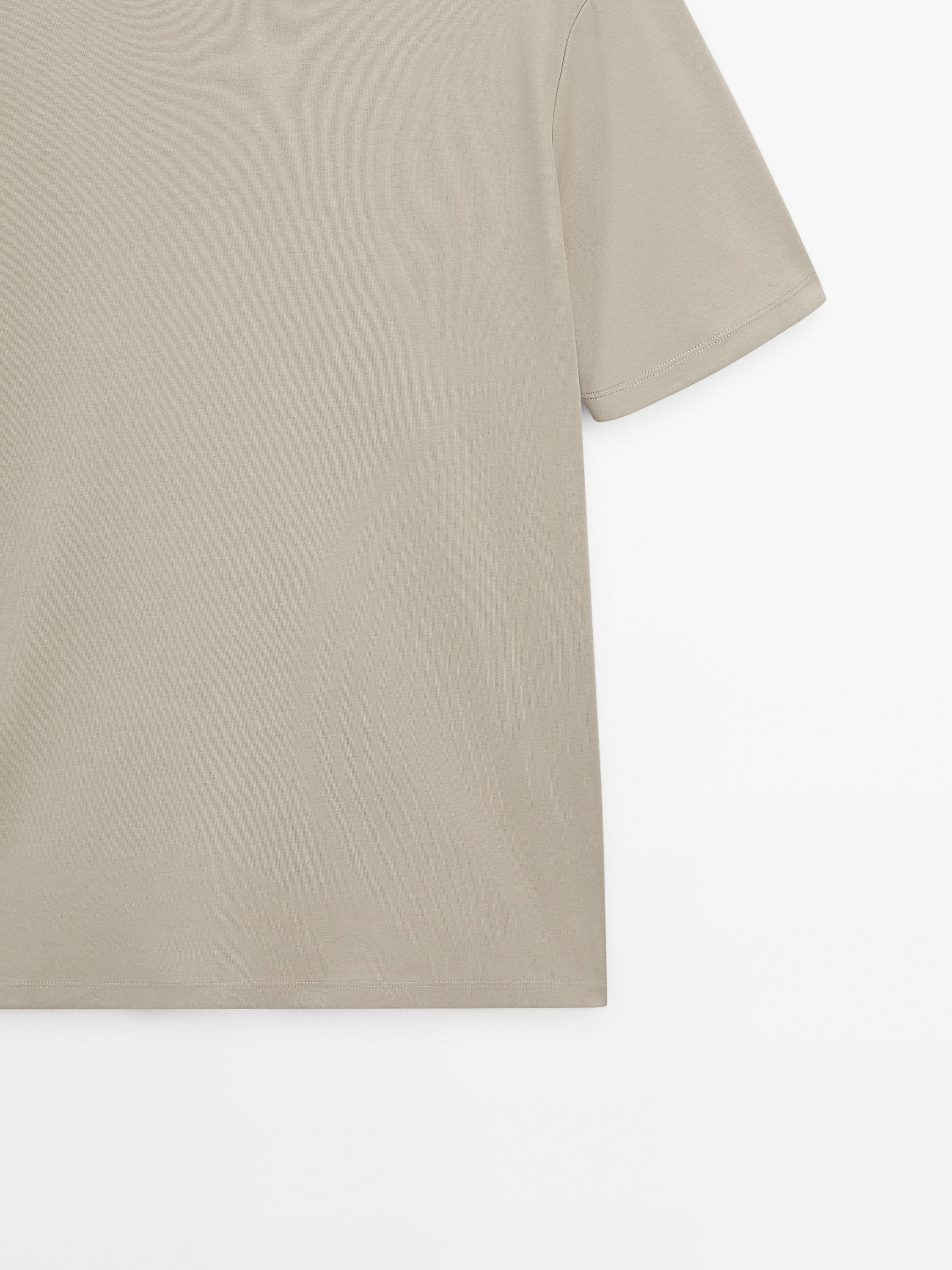 100% mercerised cotton T-shirt