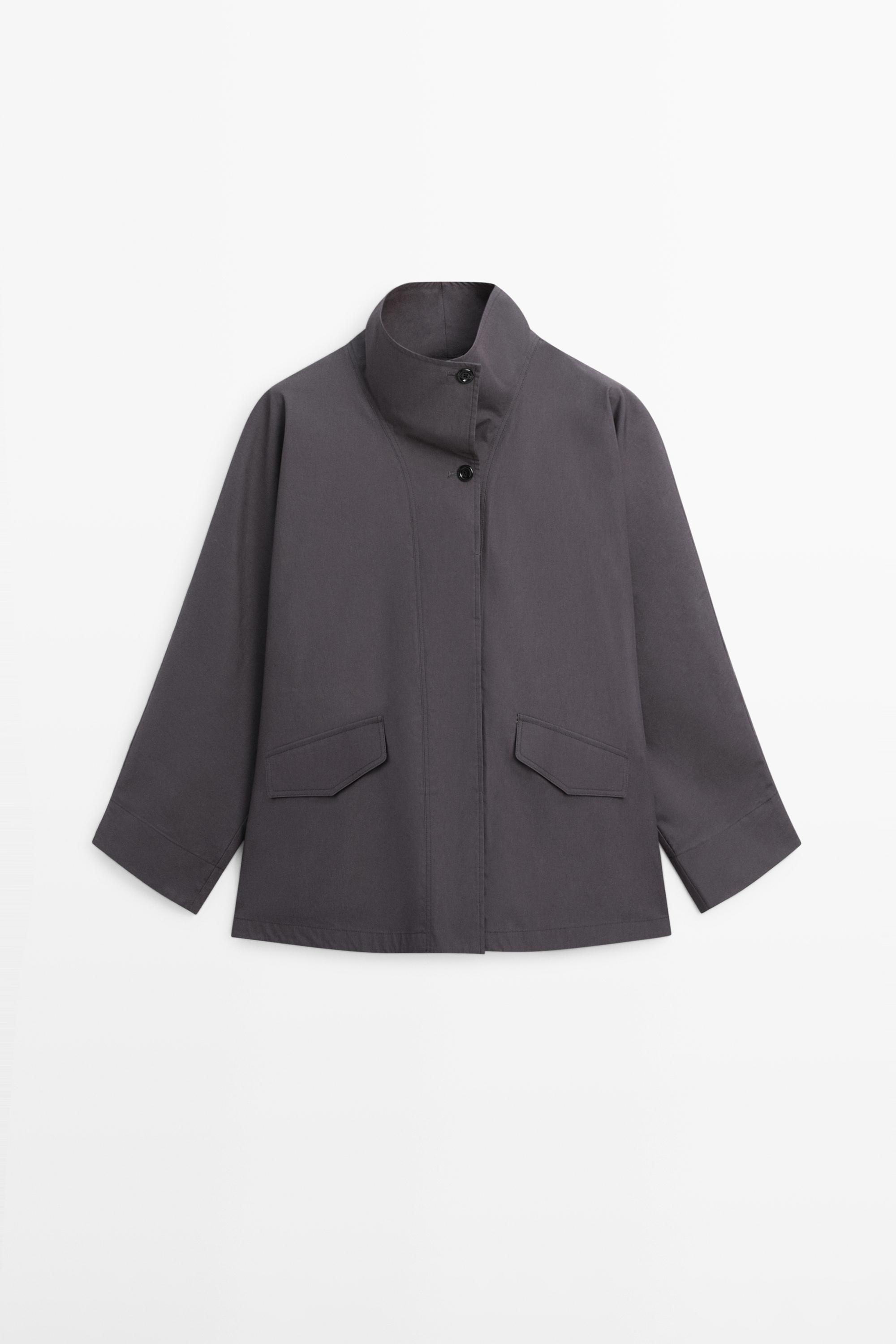 Chaqueta capa corta algodón