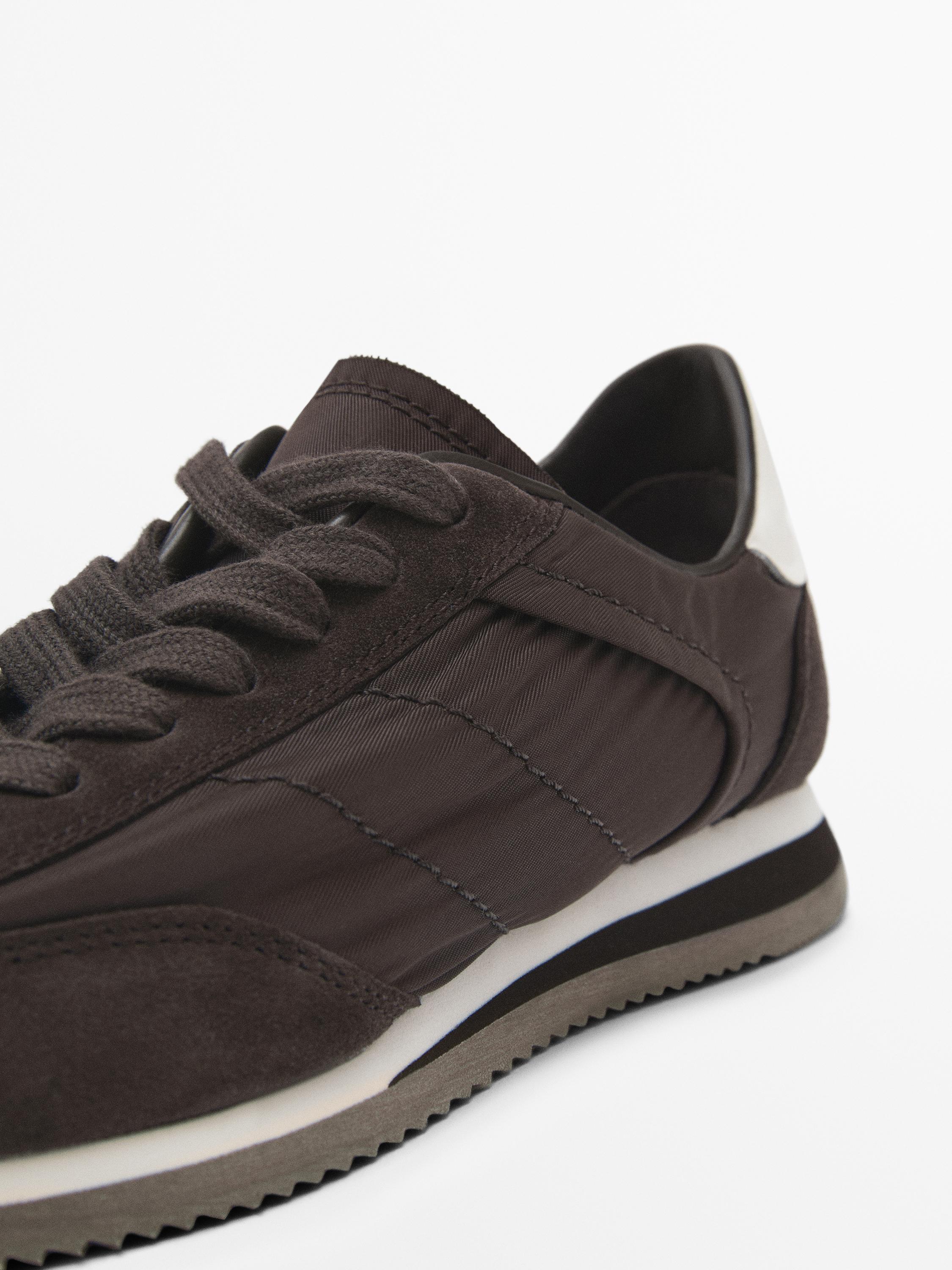 Combined fabric trainers