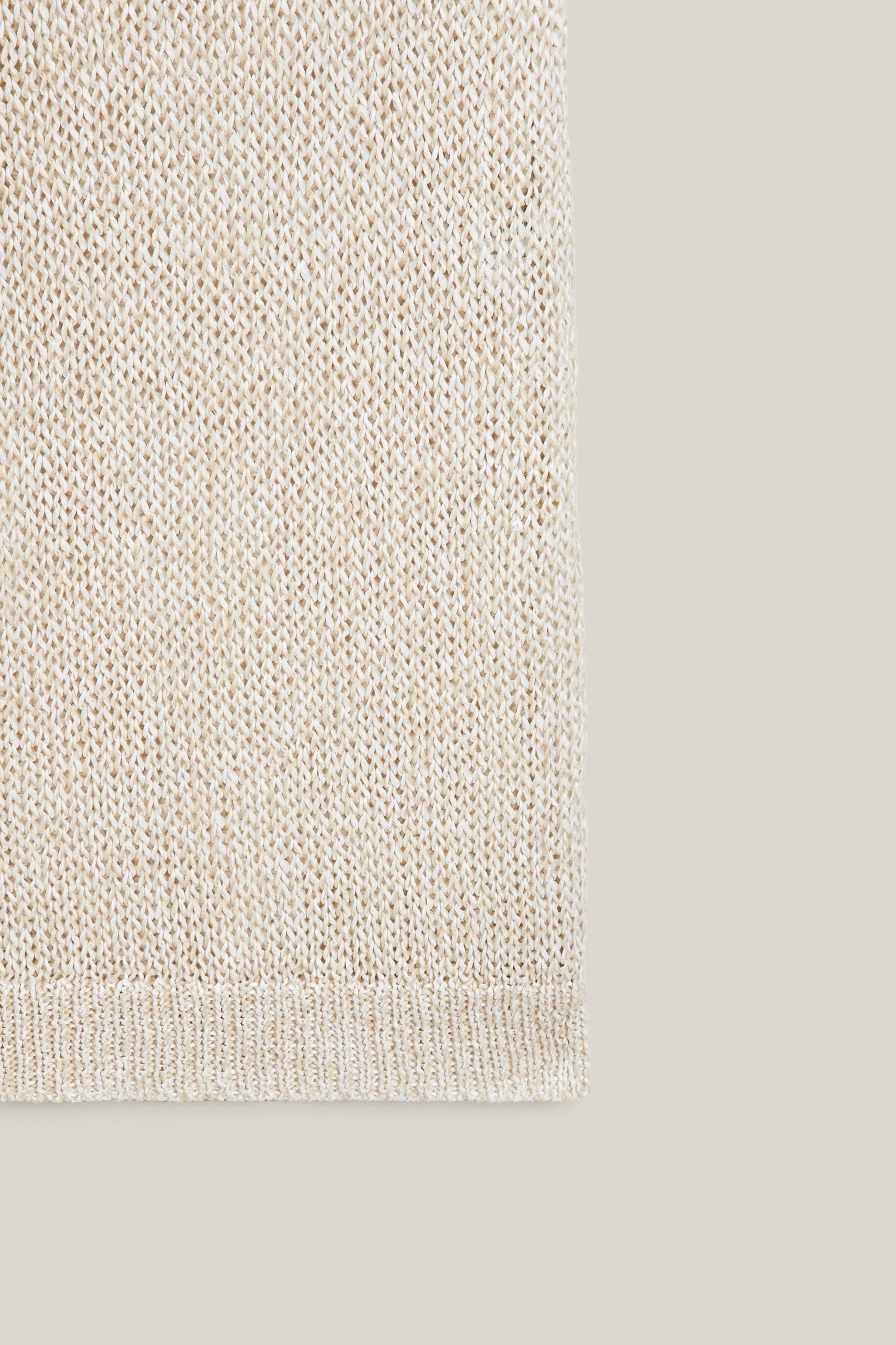 Long cutwork top - LIMITED EDITION — CREAM