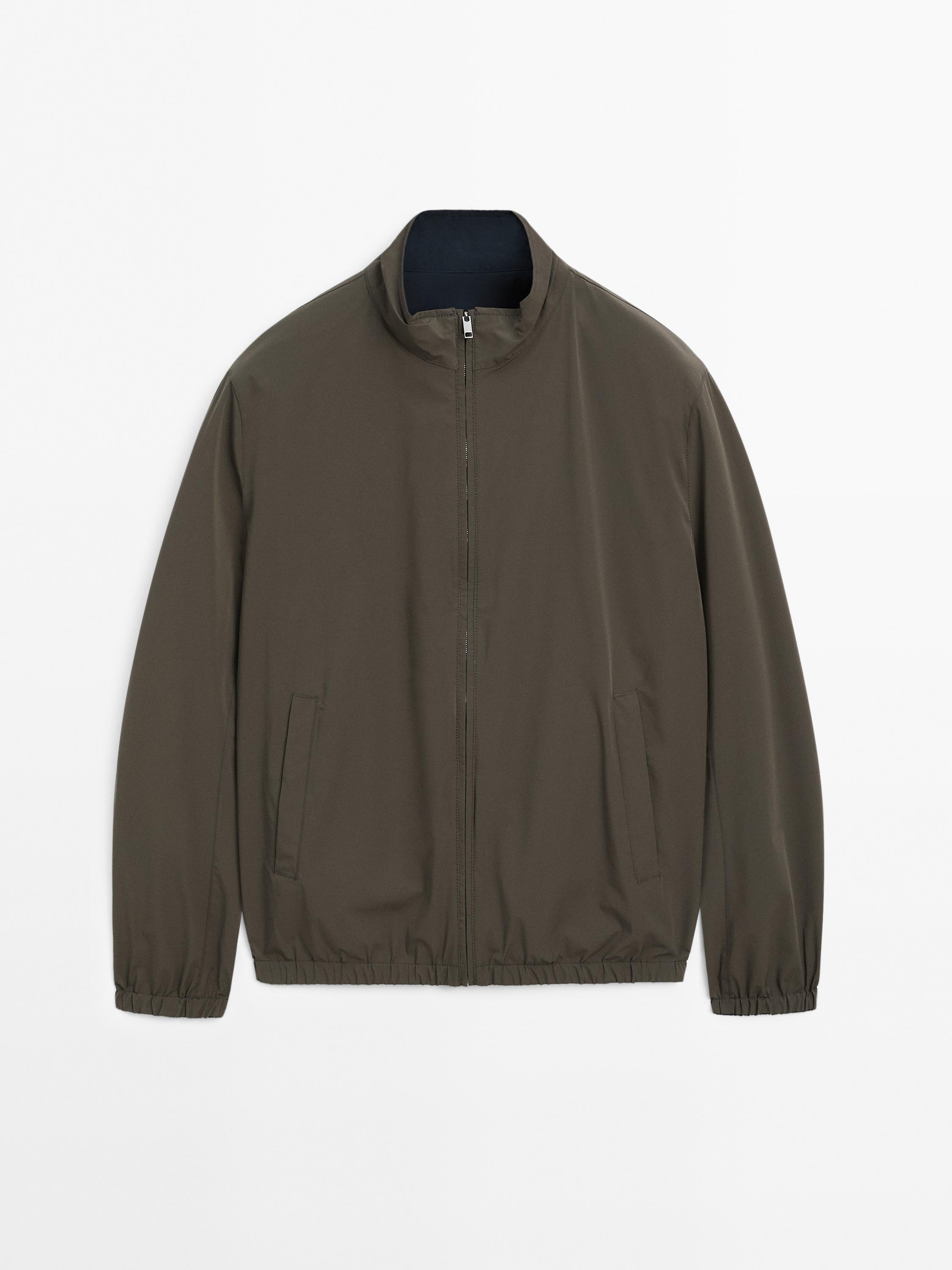 Reversible bi-stretch jacket