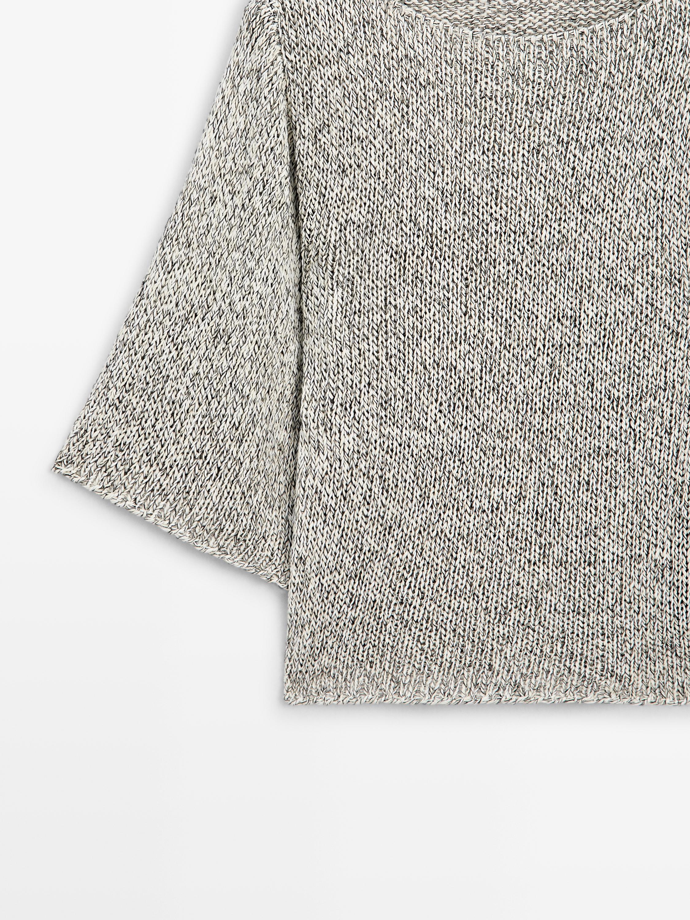 Pamuklu katmanlı triko kazak