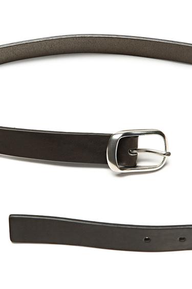 Nappa leather belt - LIMITED EDITION — BROWN 7
