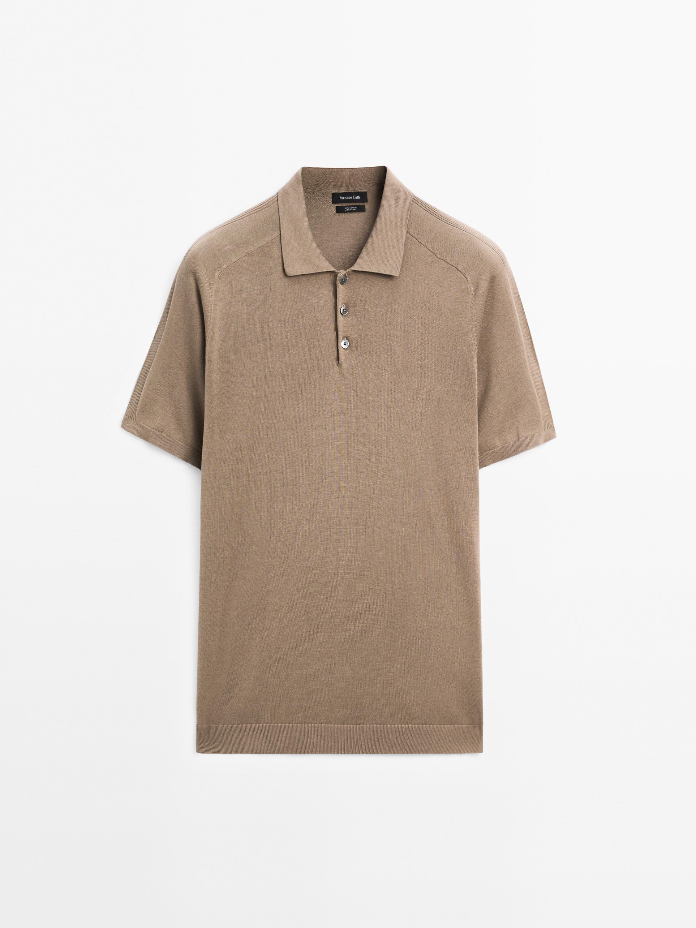 100% cotton short sleeve polo shirt