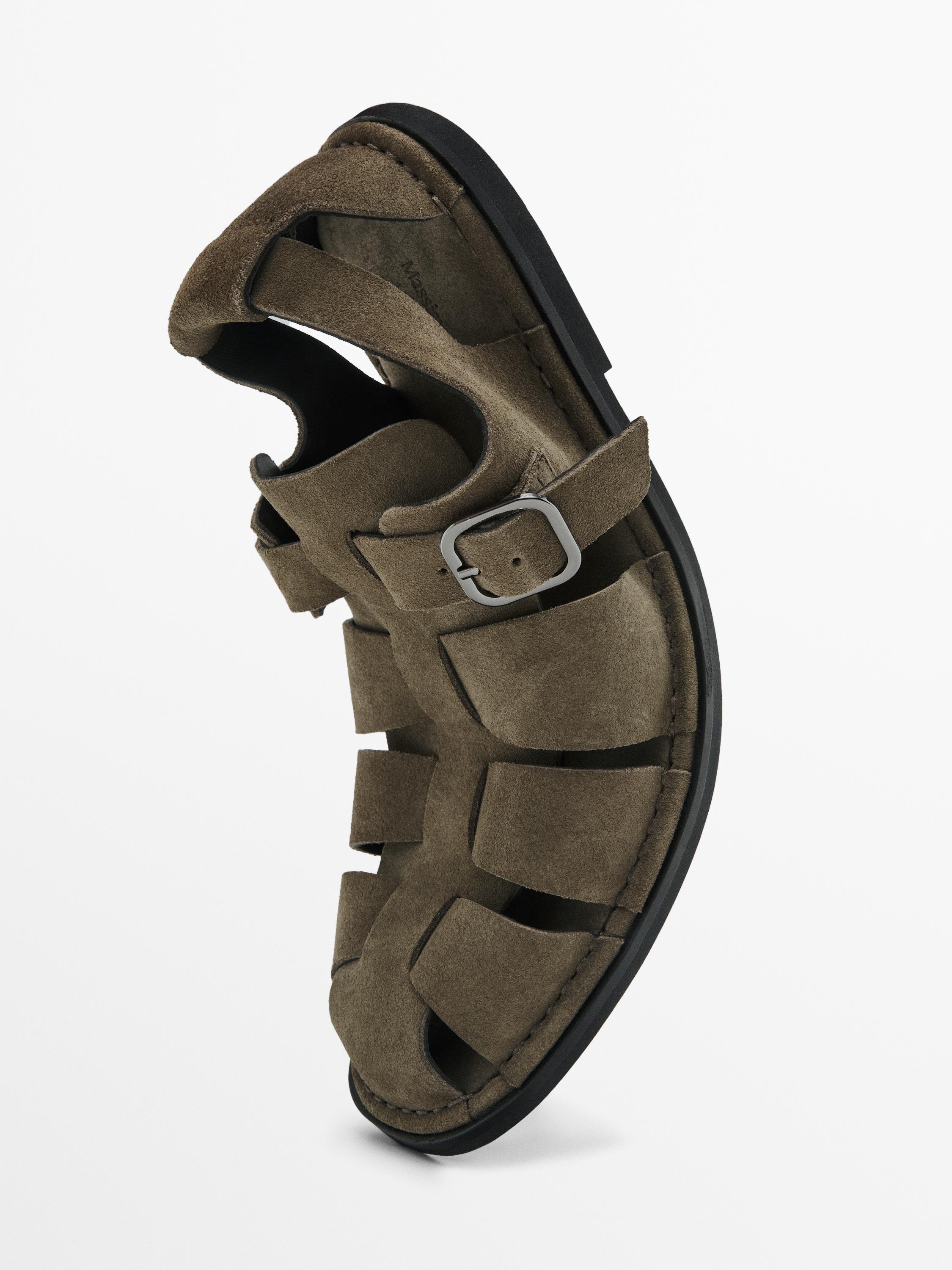 Leather cage sandals - Limited Edition