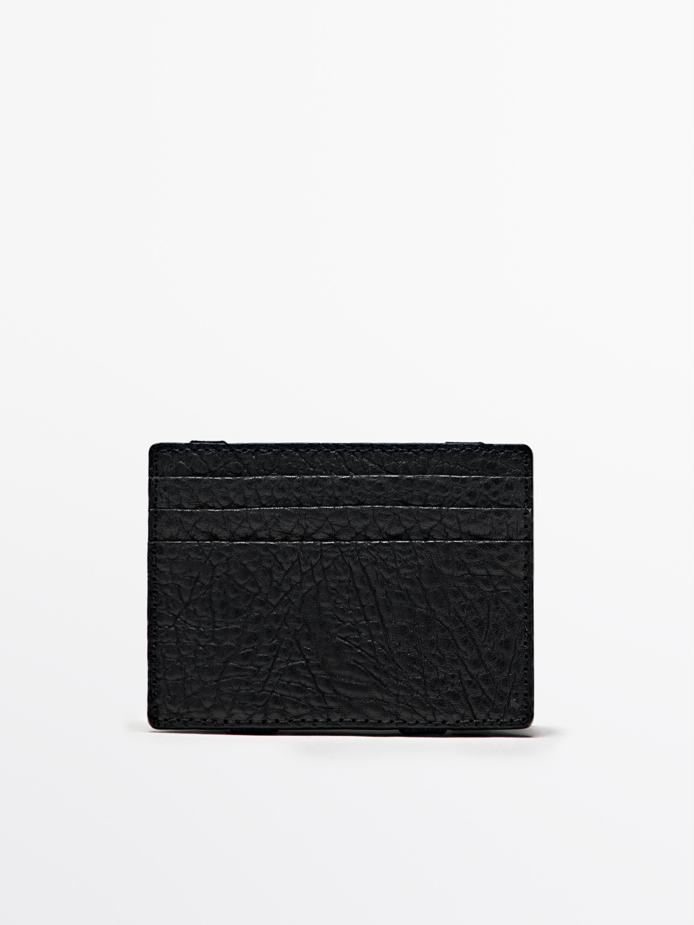 Nappa leather "magic" wallet