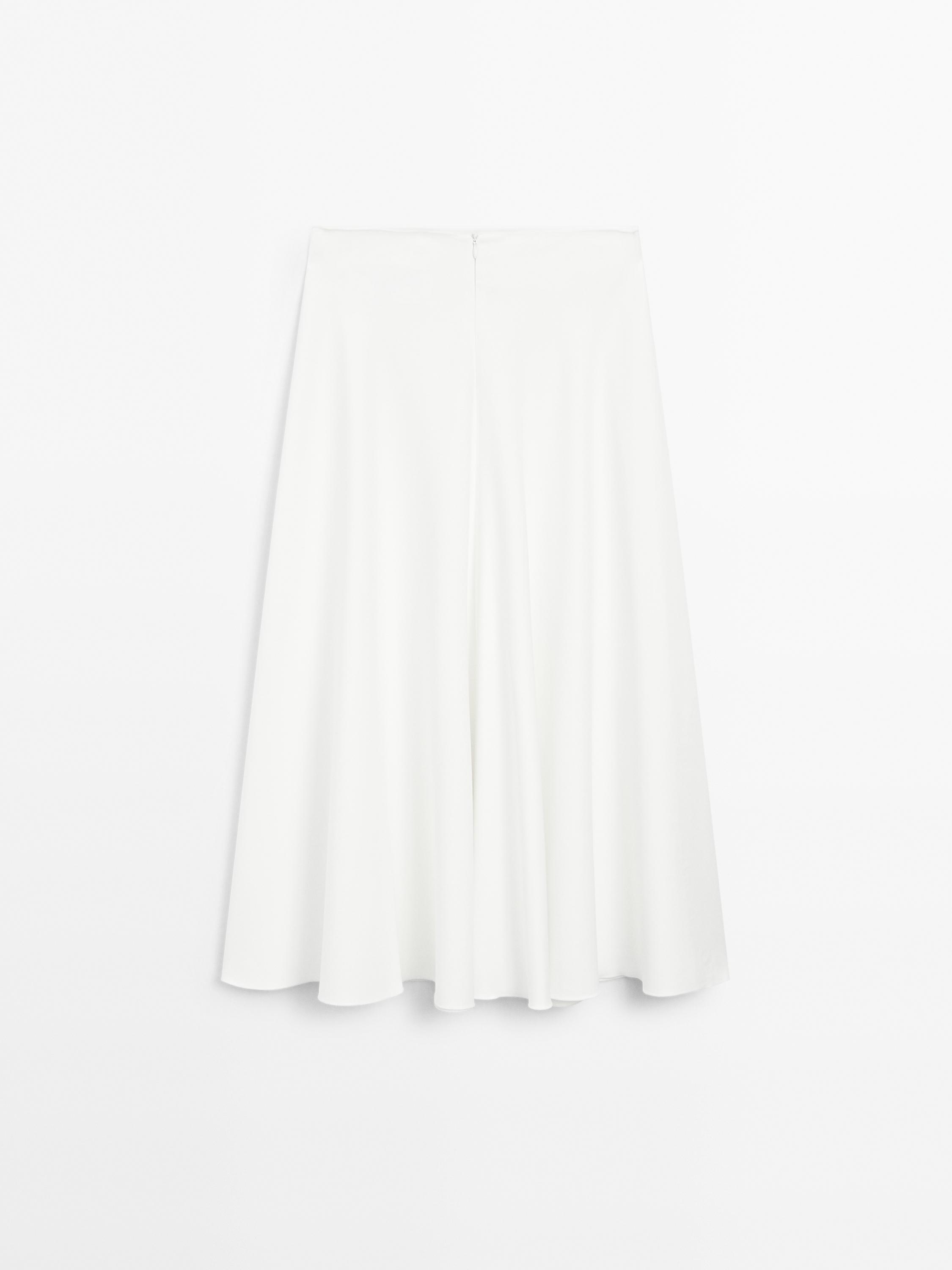 Flowing flounce skirt - STUDIO