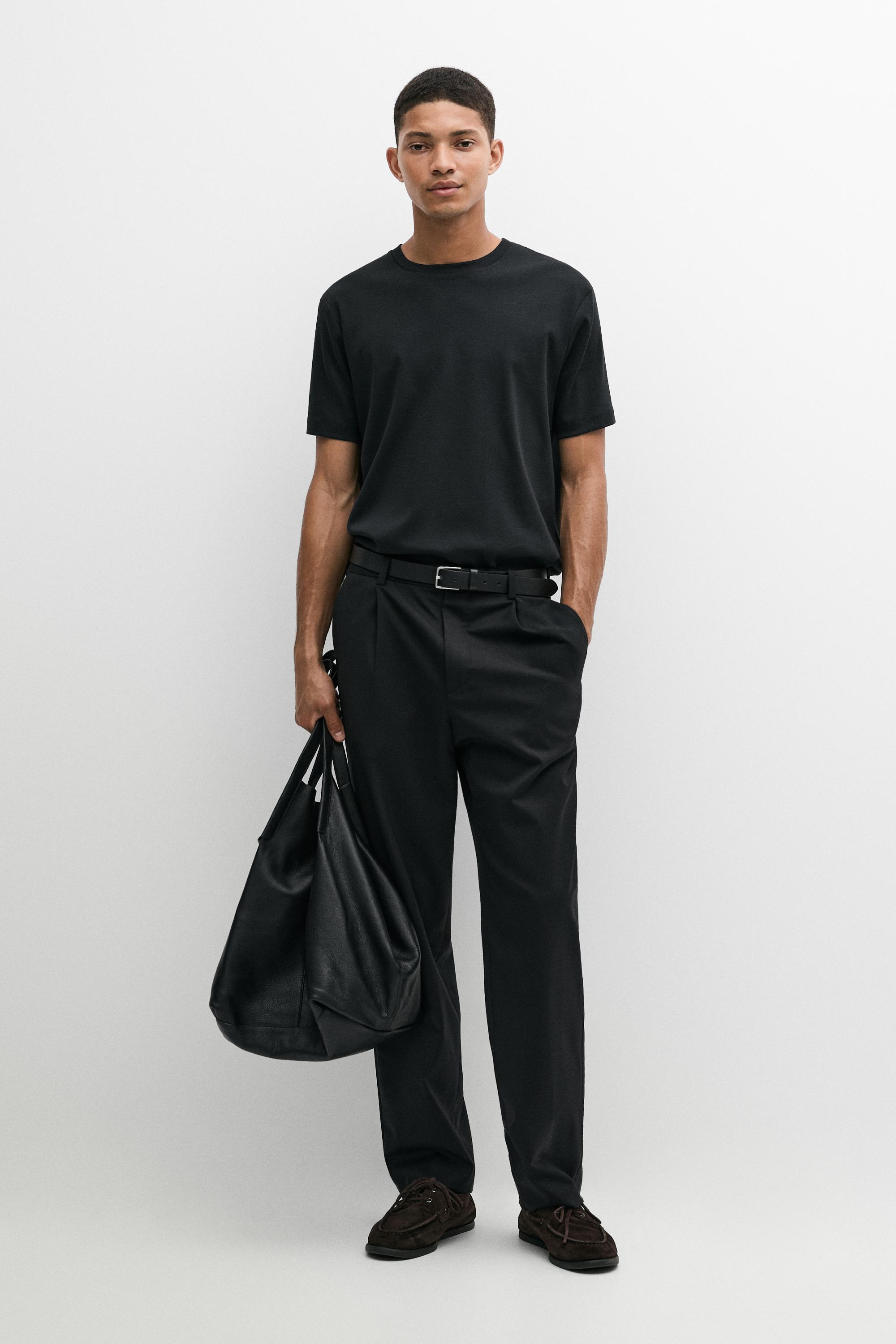 100% mercerised cotton T-shirt