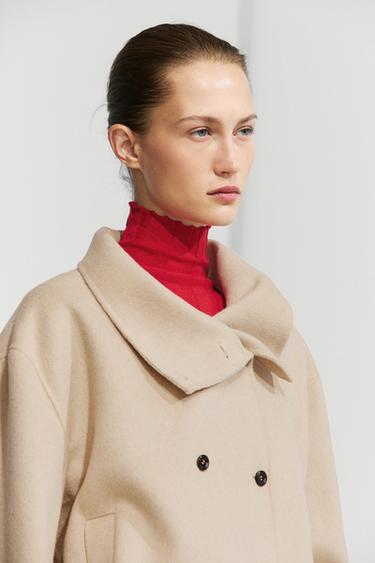 Belted trench coat — SAND BROWN 8