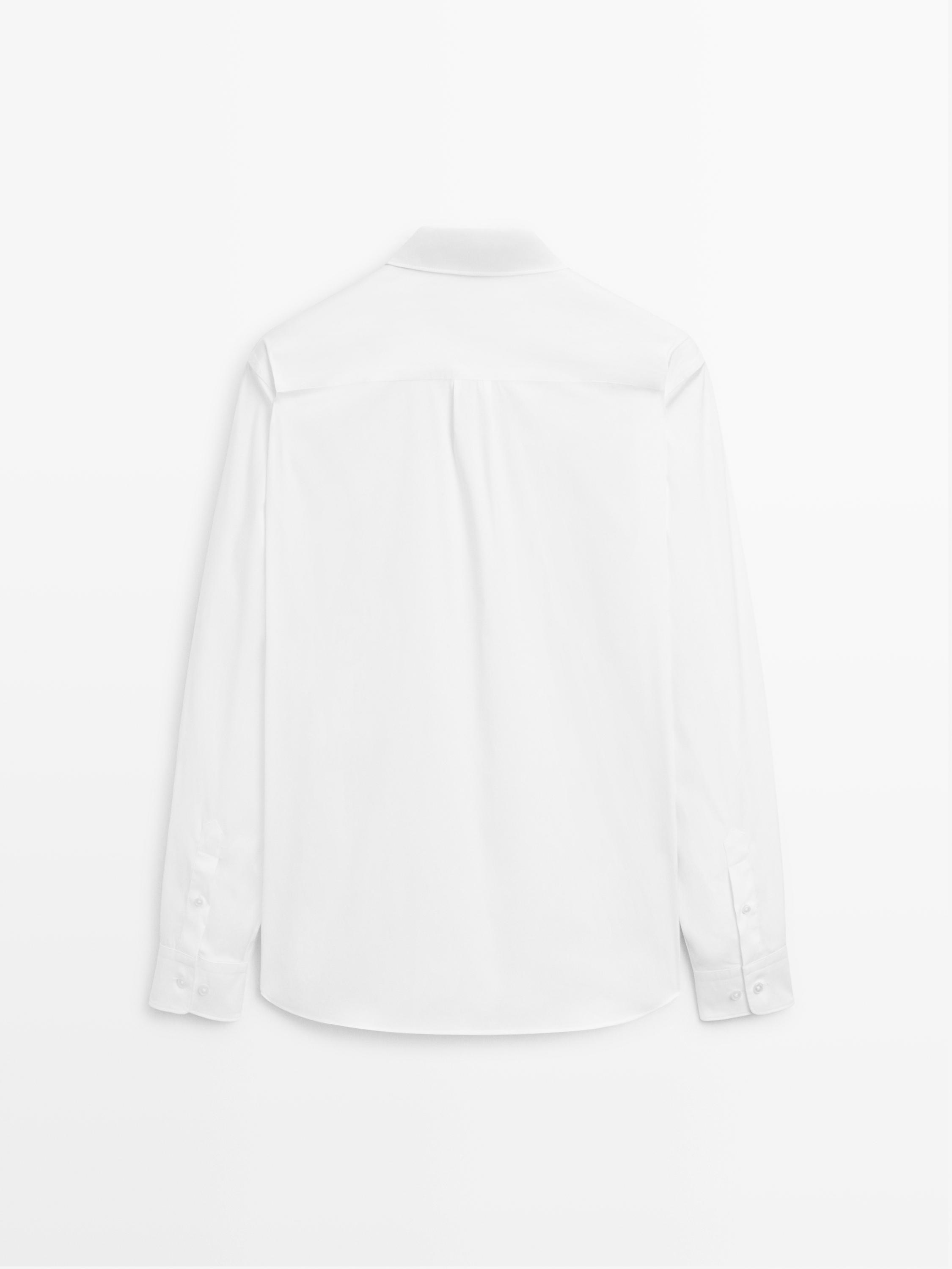 Slim fit stretch shirt