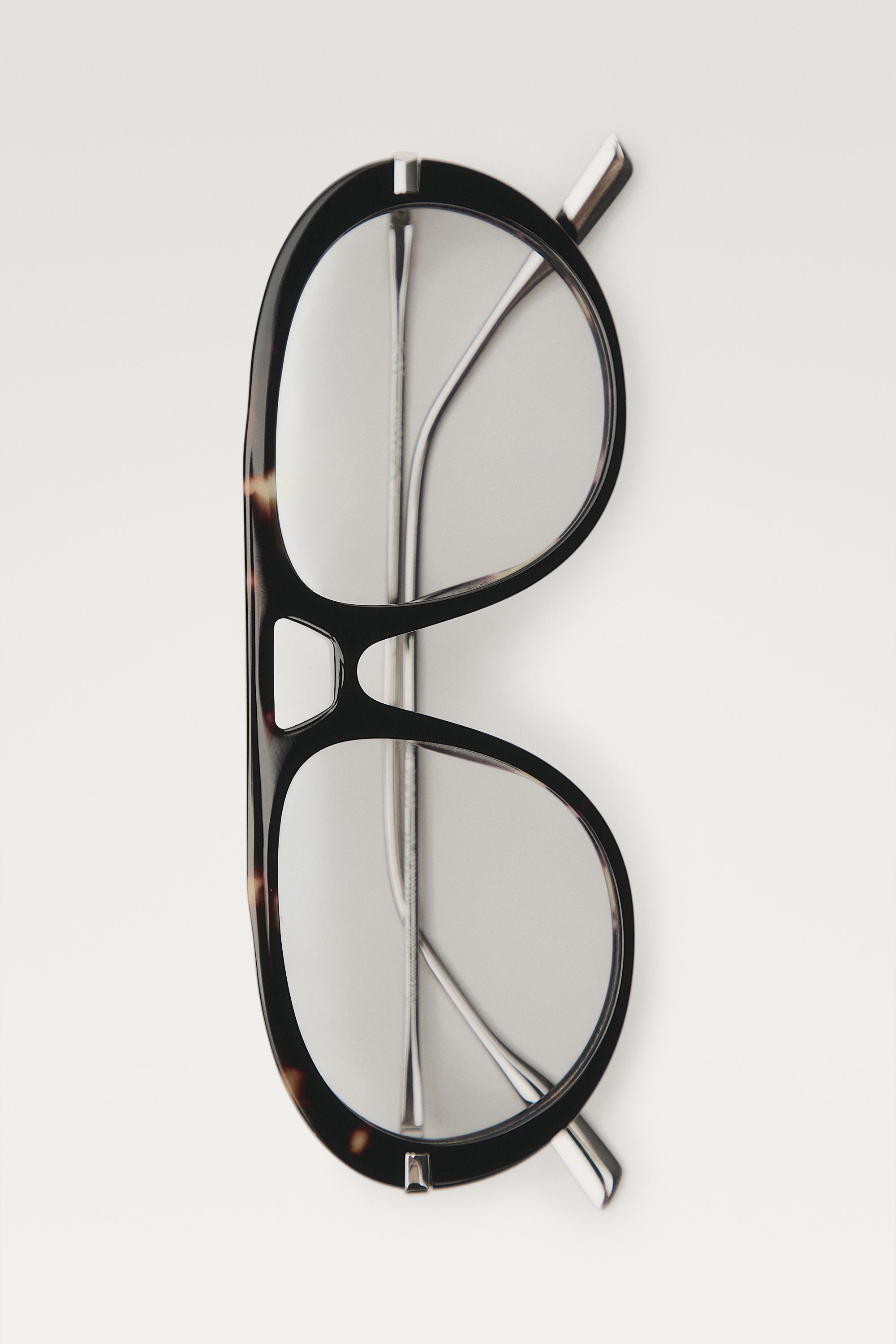 Gafas aviador efecto carey