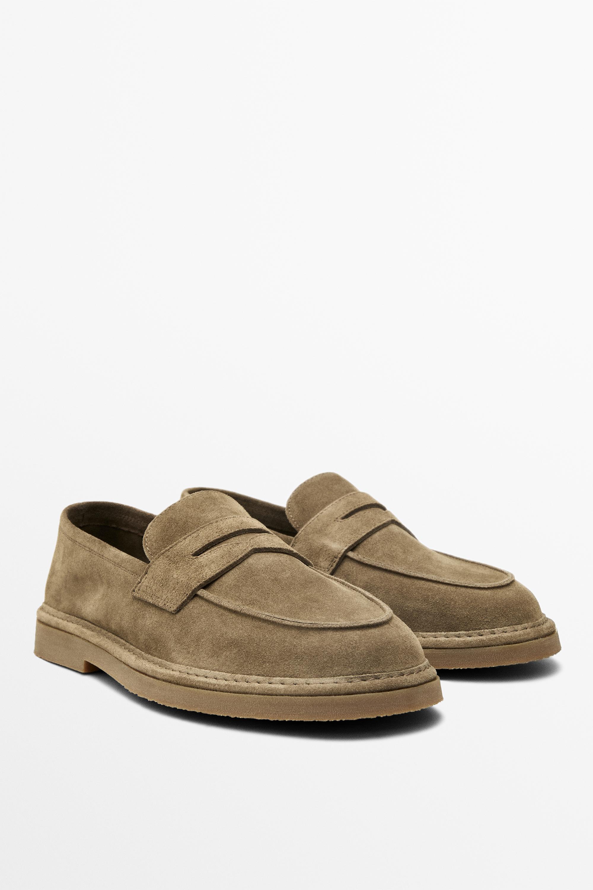 Penny loafers — STONE