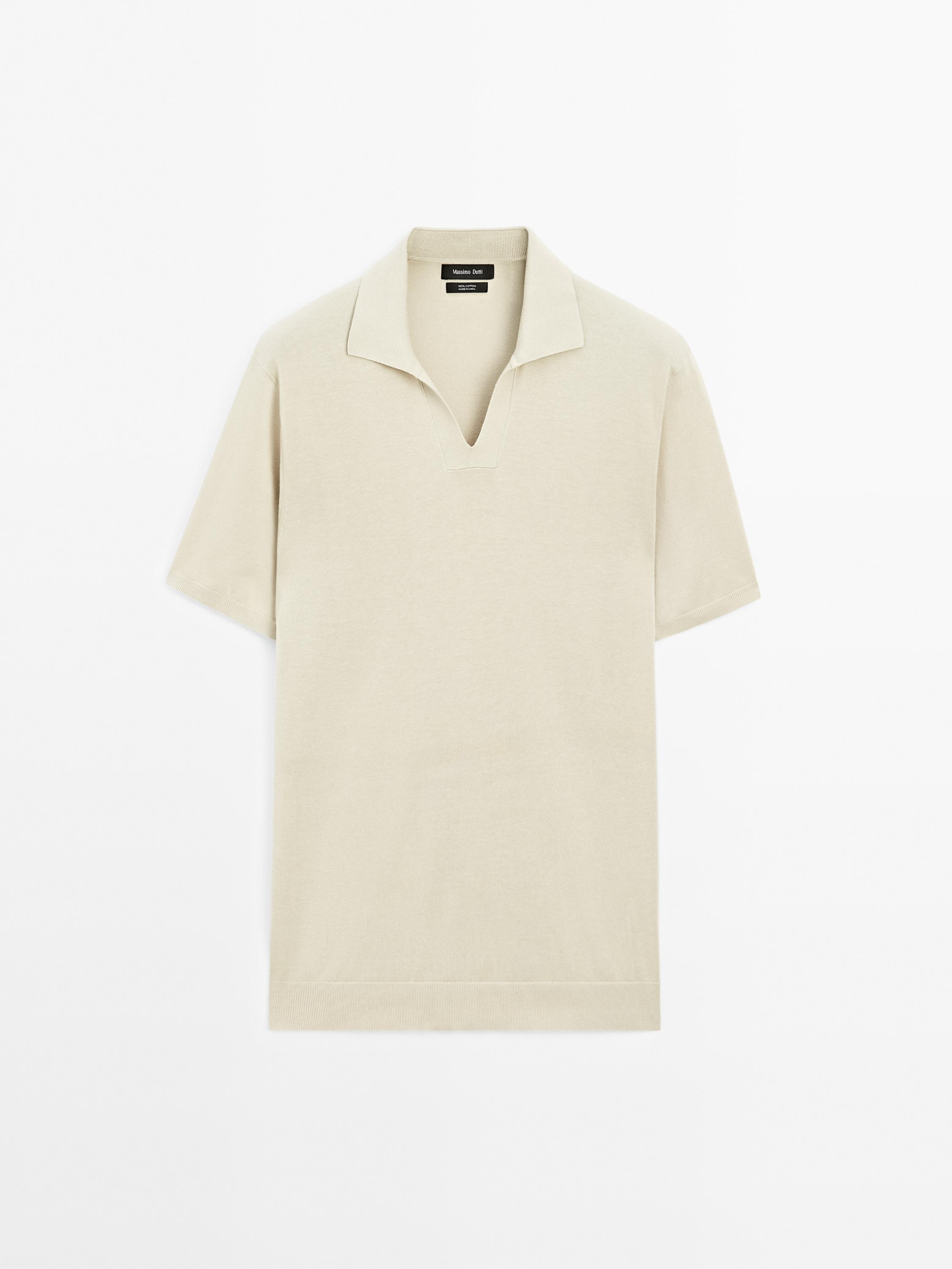 100% cotton short sleeve polo shirt