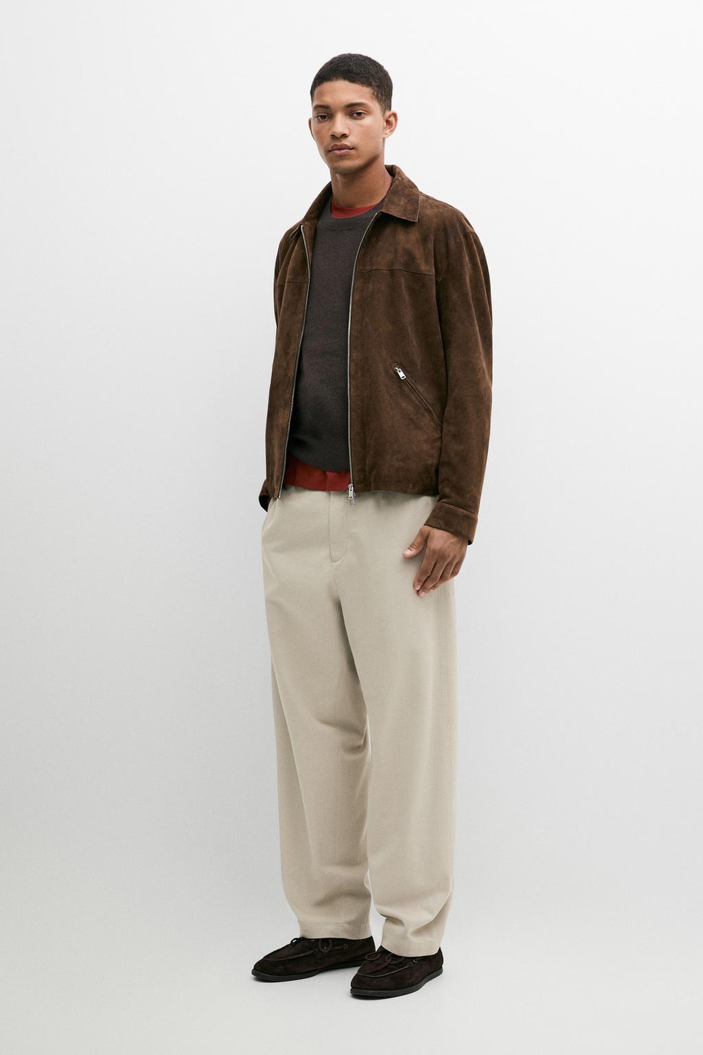 Massimo Dutti Pleated barrel fit şalvar
