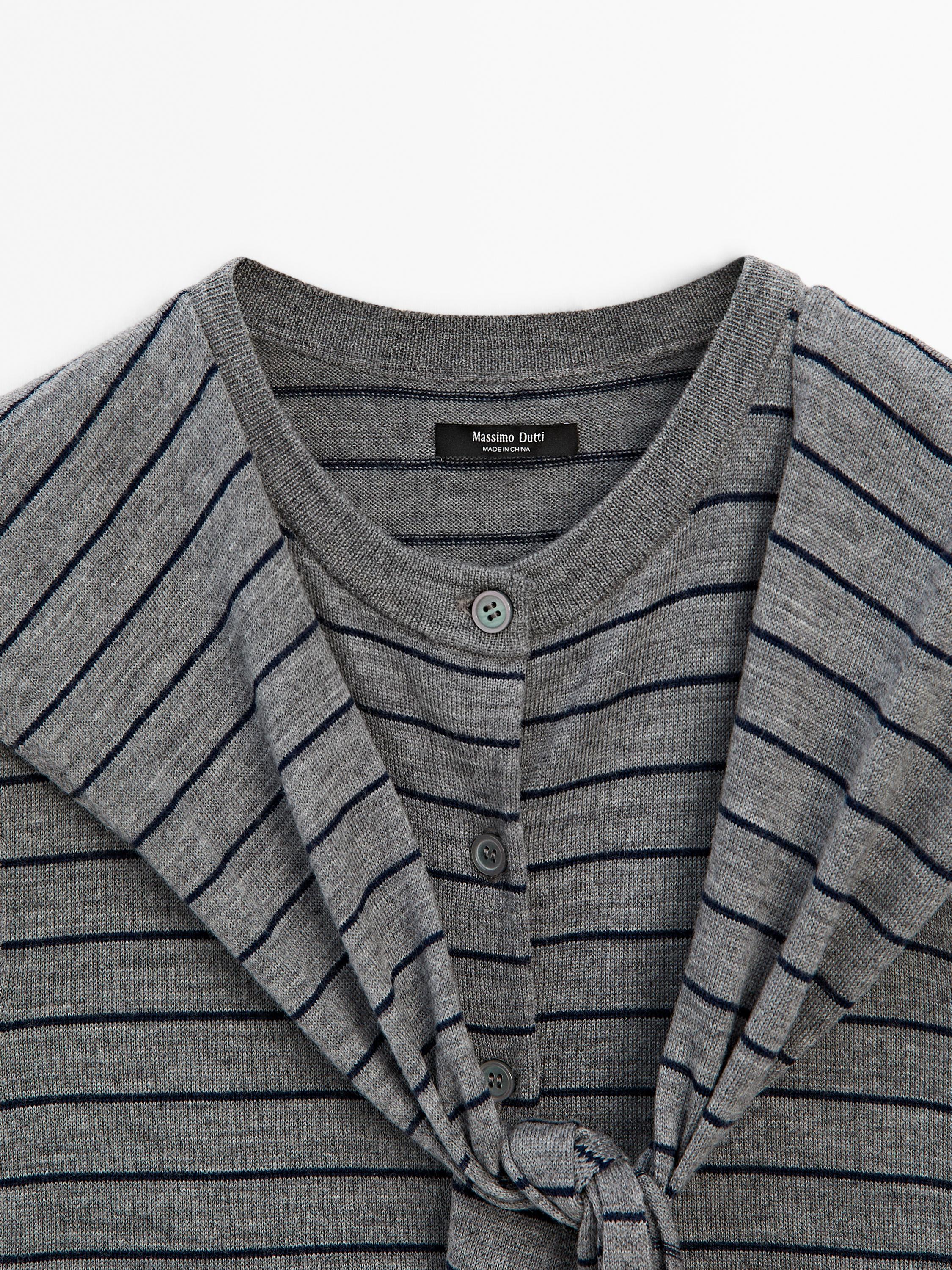 100% wool vest with sweater