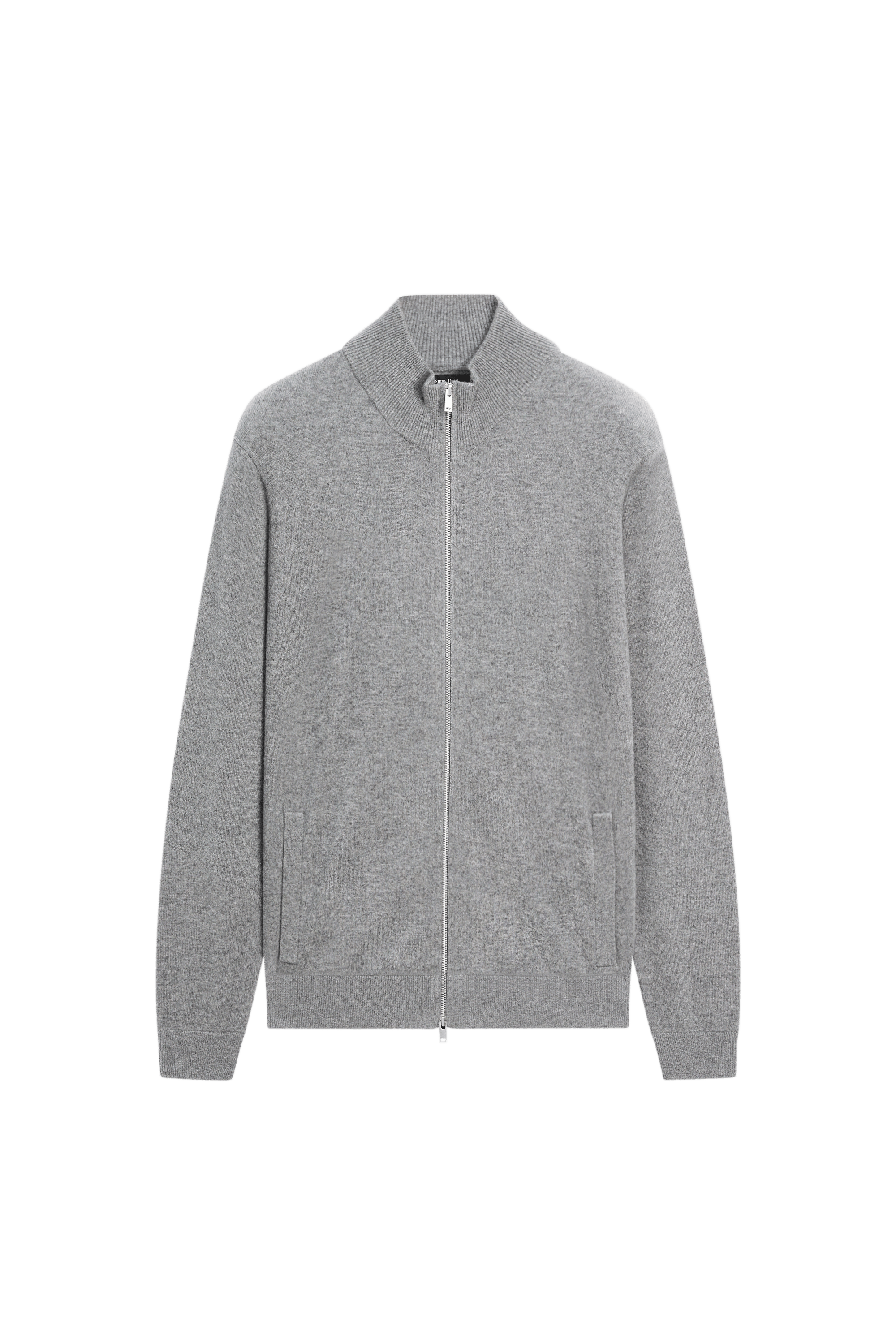 Massimo Dutti %100 kaşmir fermuarlı triko hırka görsel 7