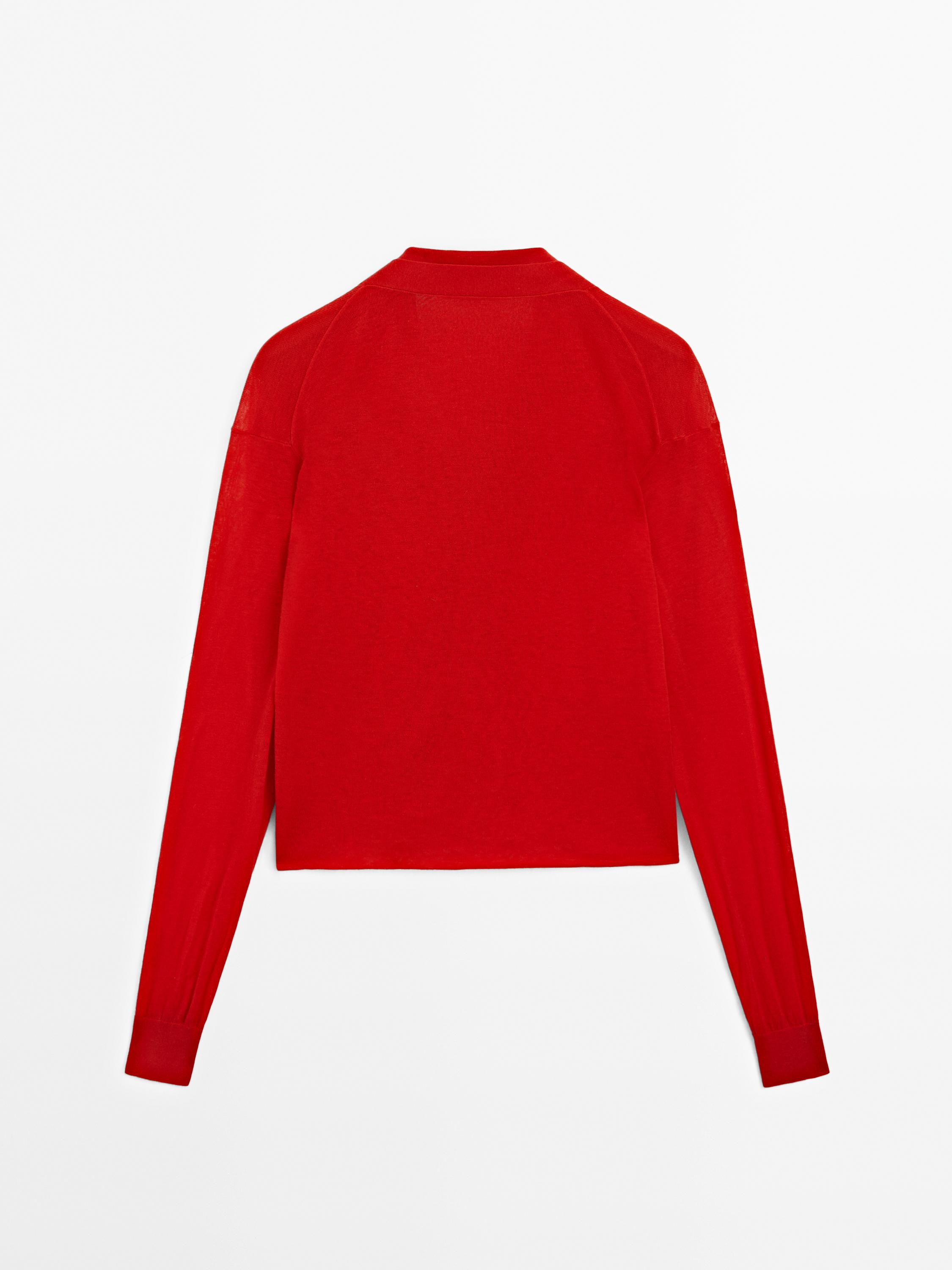 100% wool multi-way knit cardigan - STUDIO