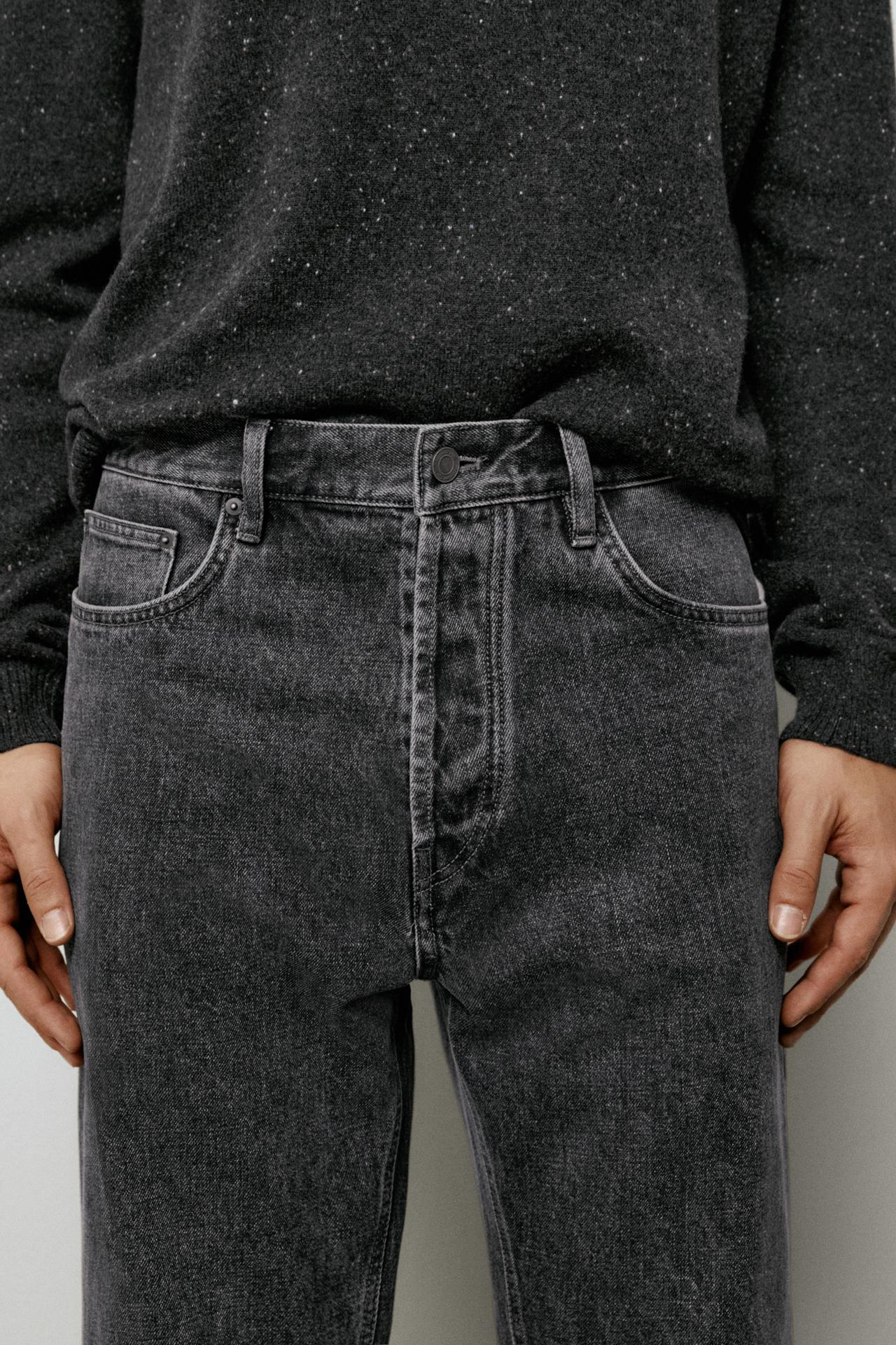 Straight-leg jeans — BLUISH GREY