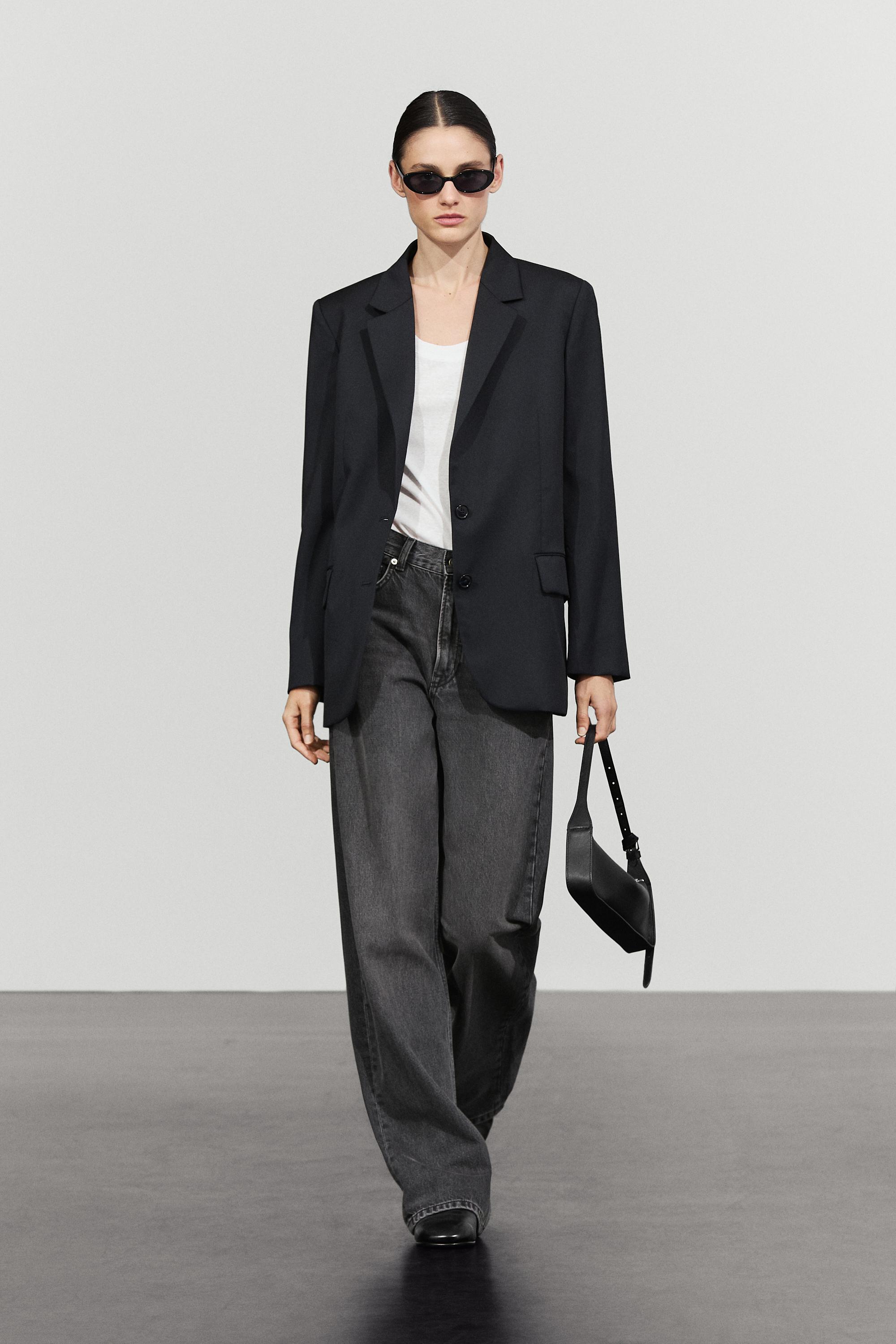 Blazer 100 % laine extrafine à deux boutons