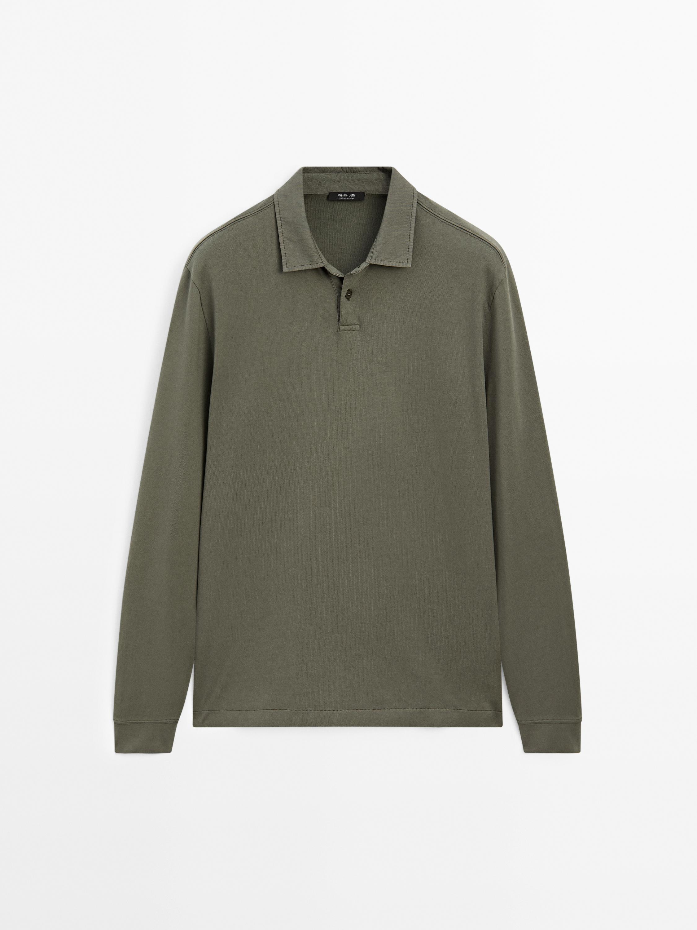 Polo efecto desgastado 100% algodón