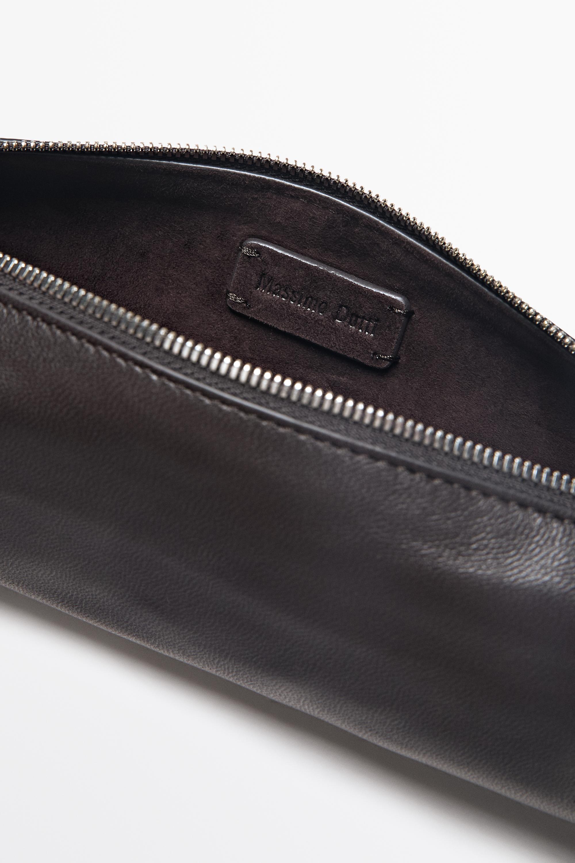 Nappa leather case — BROWN