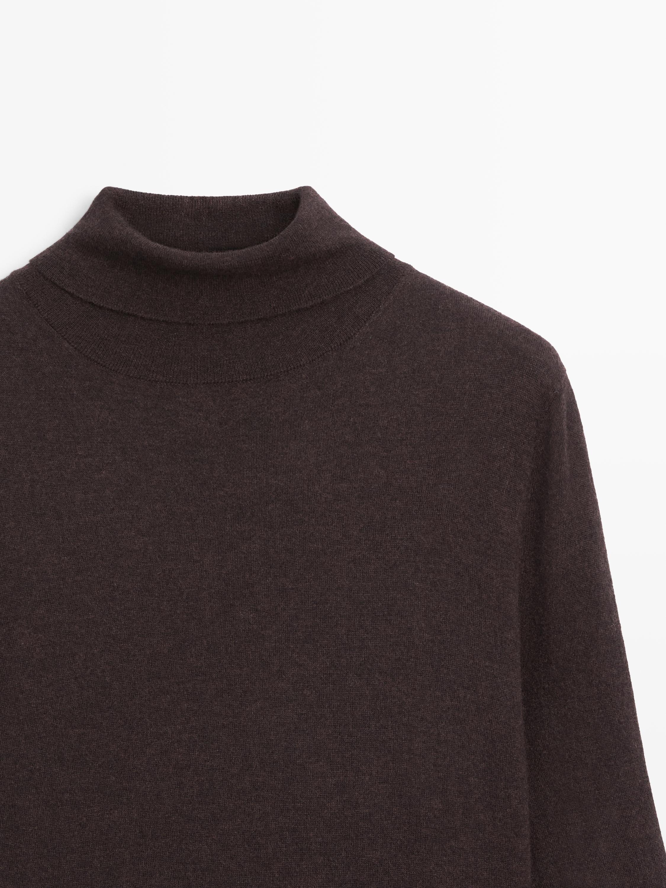 Vestido punto detalle combinado con la