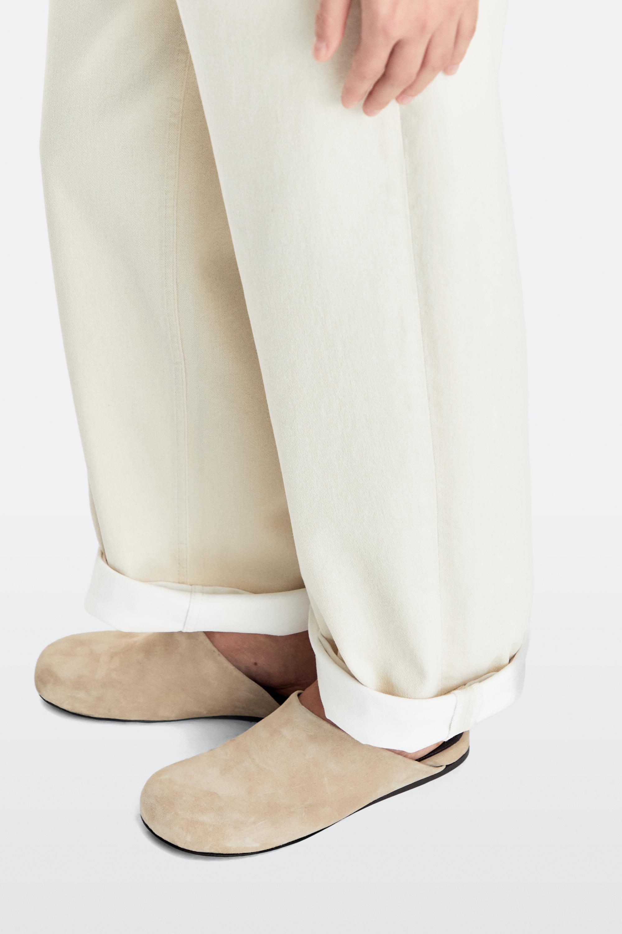 Split suede clogs — 1-118