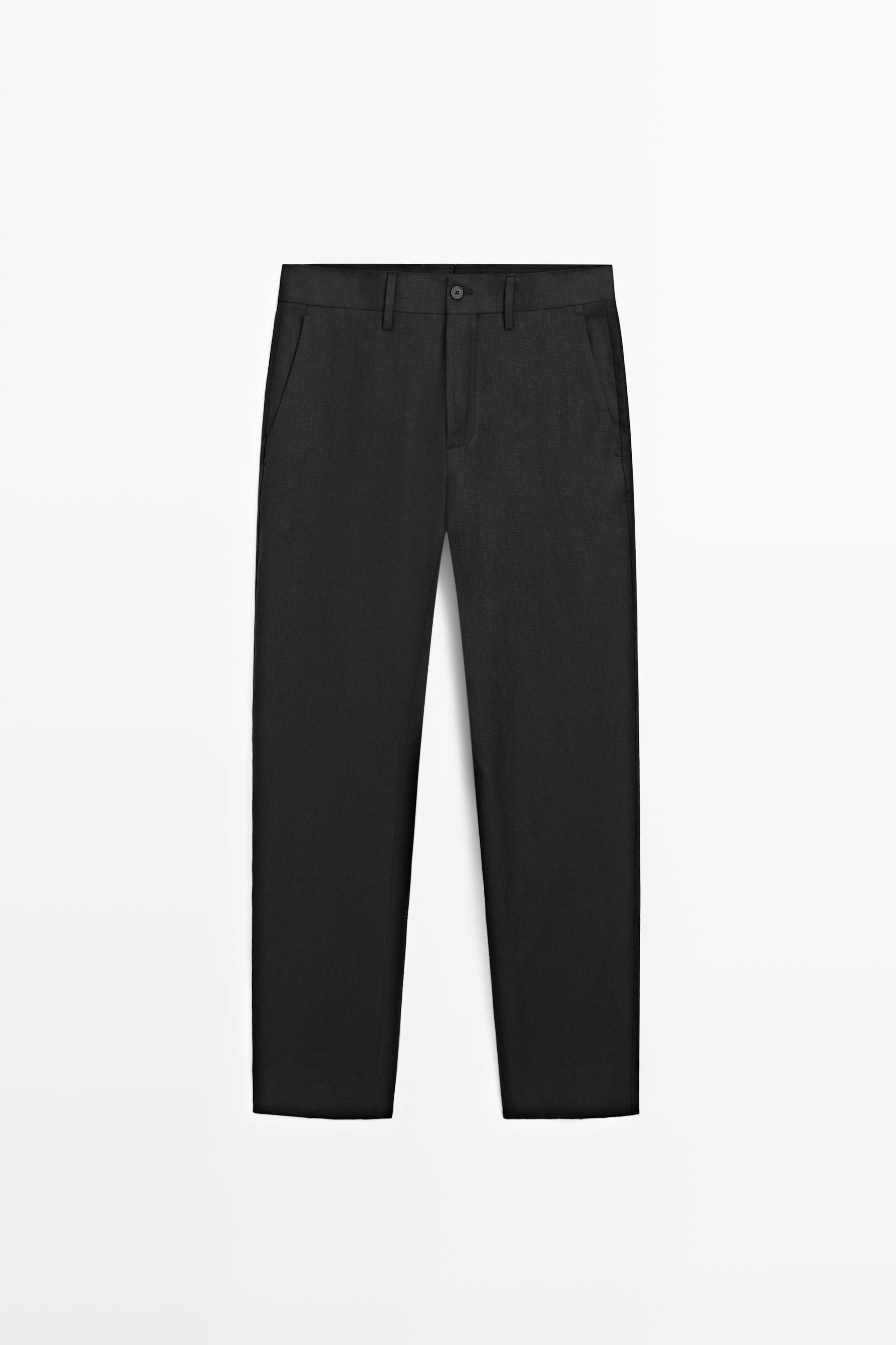 Pantalón traje tailoring 100% lino