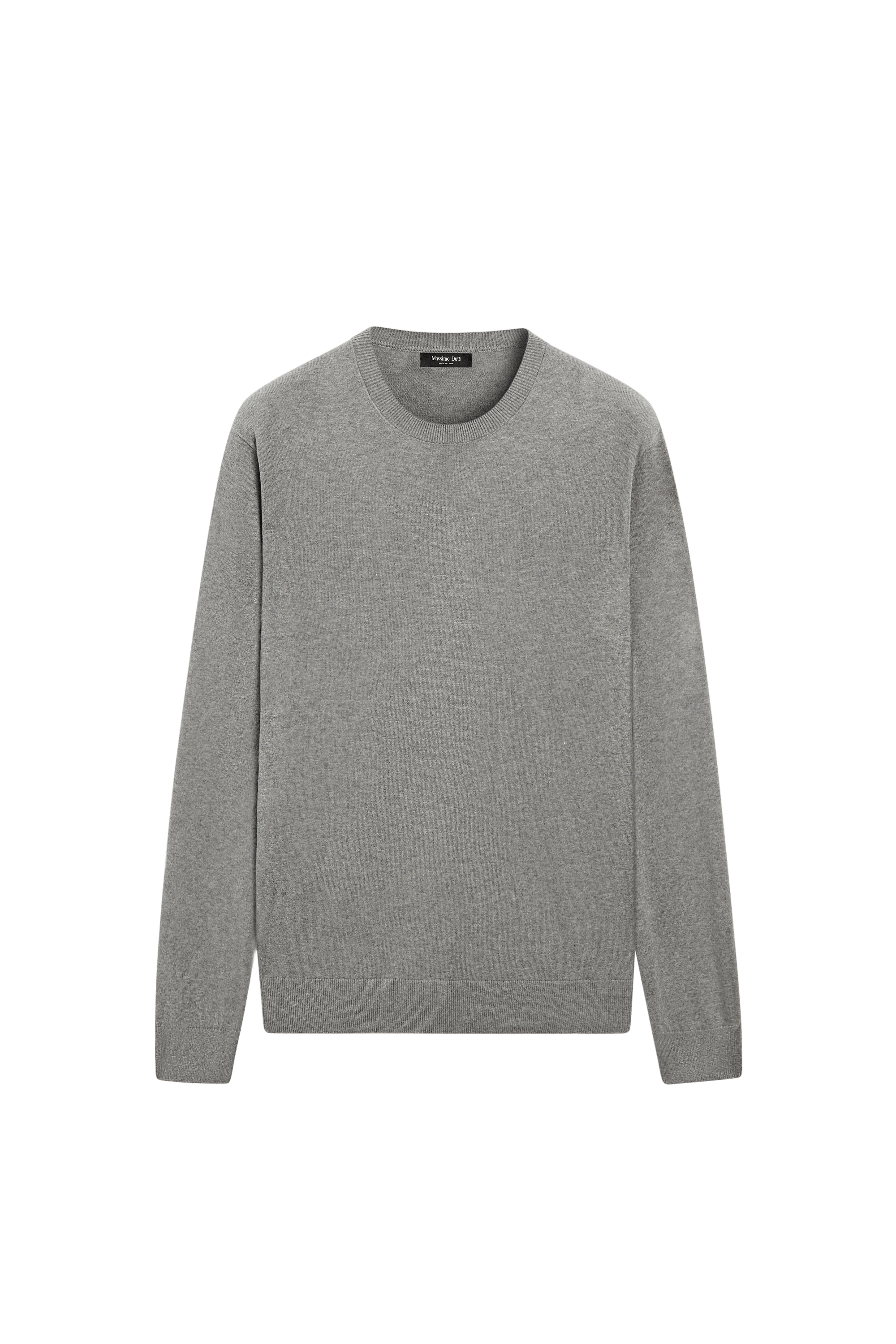 Massimo Dutti Pamuklu triko kazak görsel 2