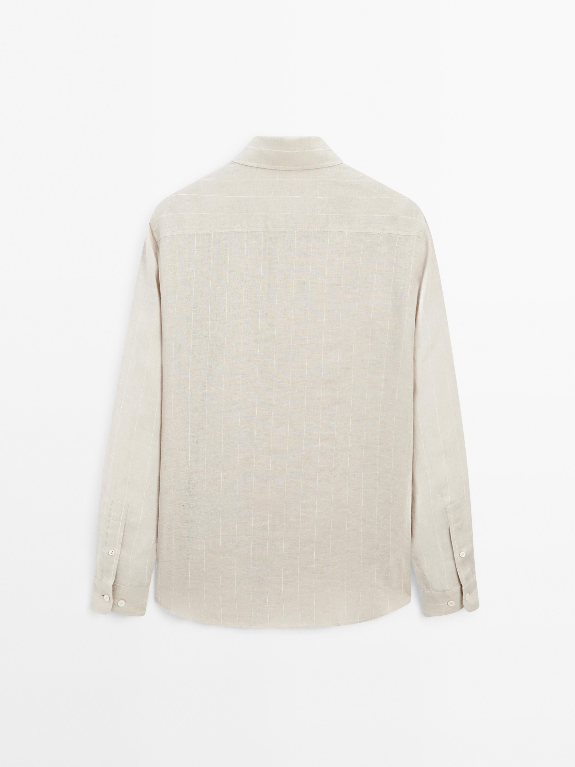 Regular fit striped shirt