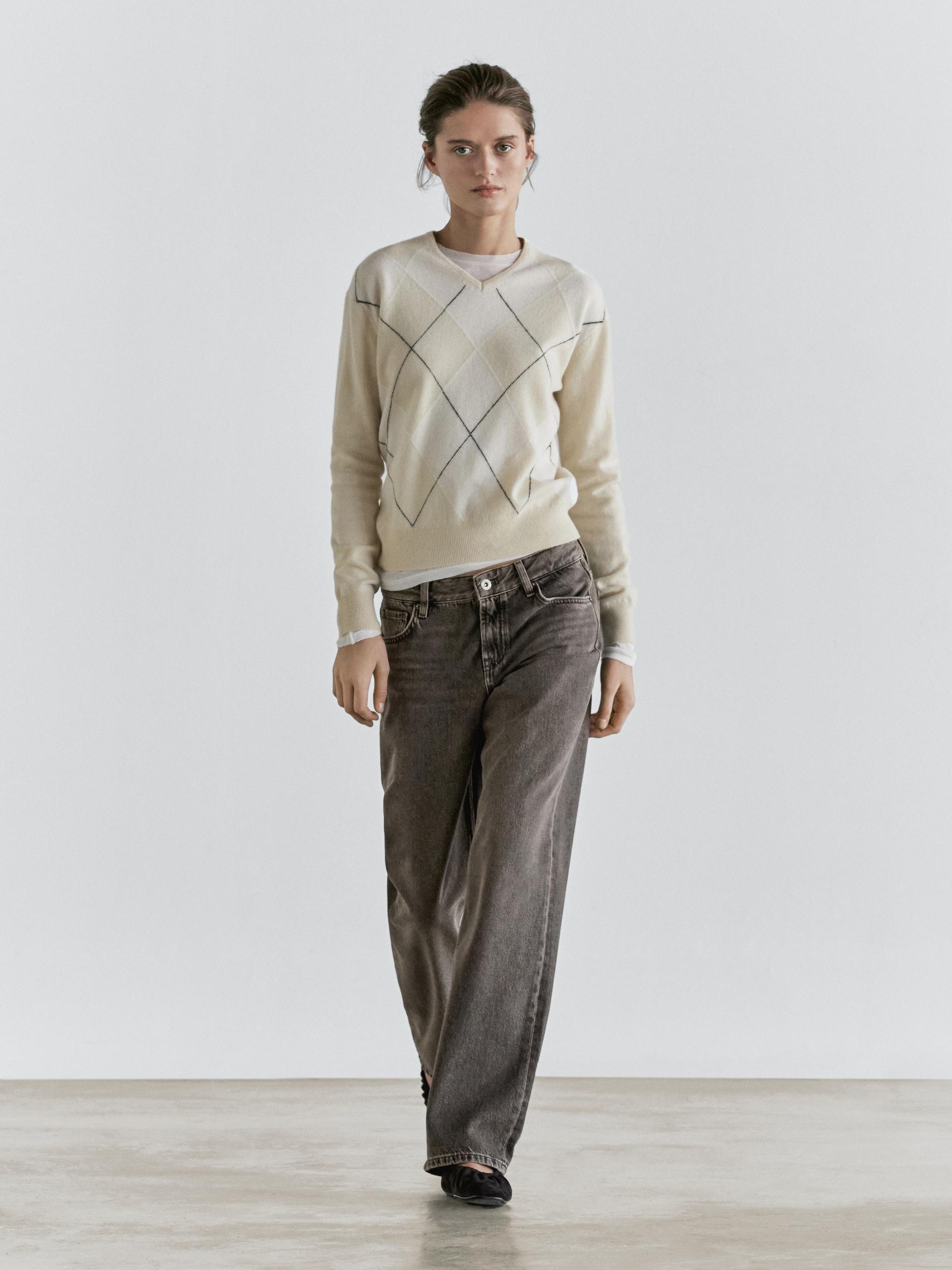 Jeans Straight Fit Orlo - Grigio Naturale - 44 (It 48) - Massimo Dutti - Femminile
