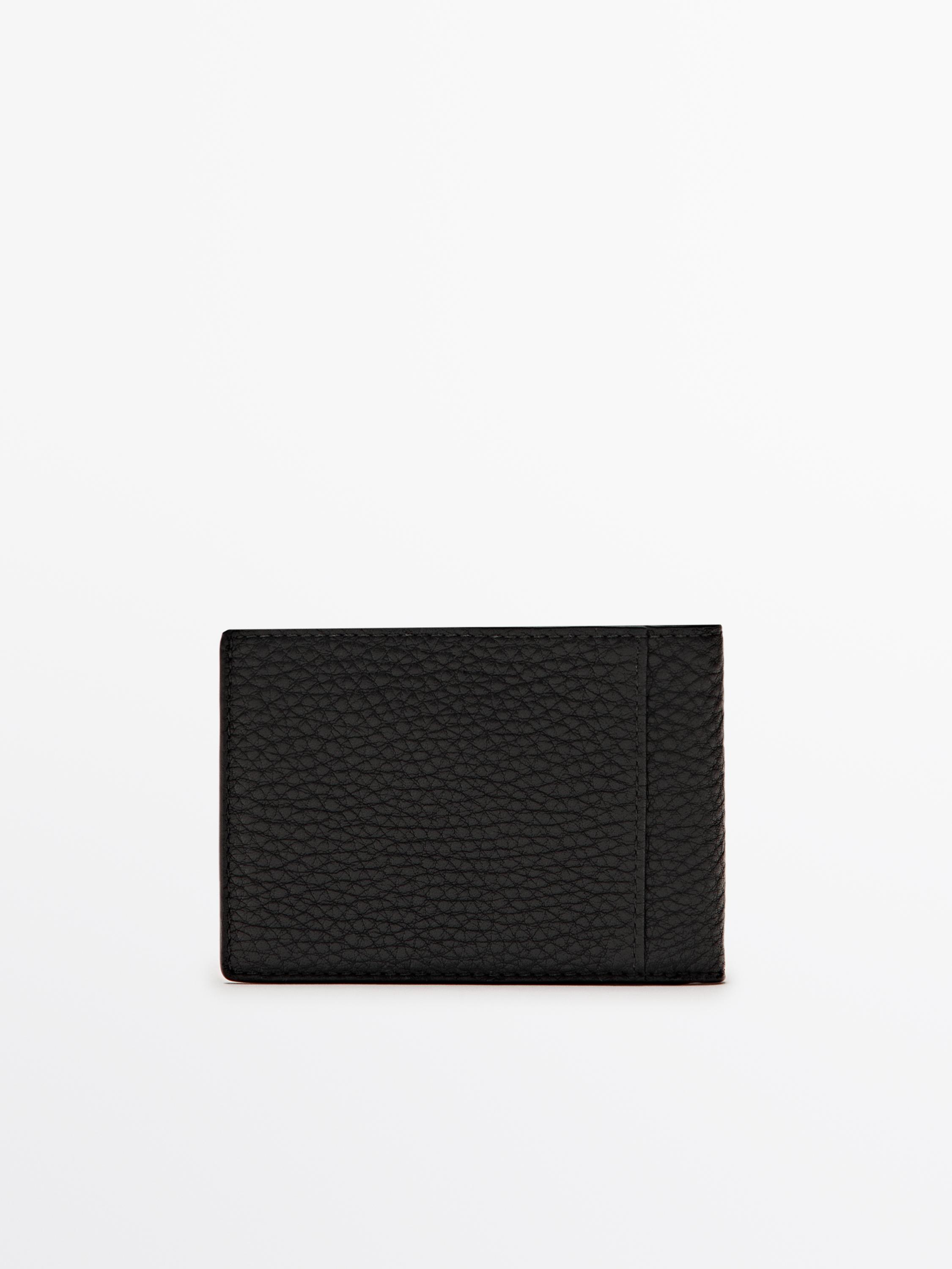 Nappa leather landscape wallet