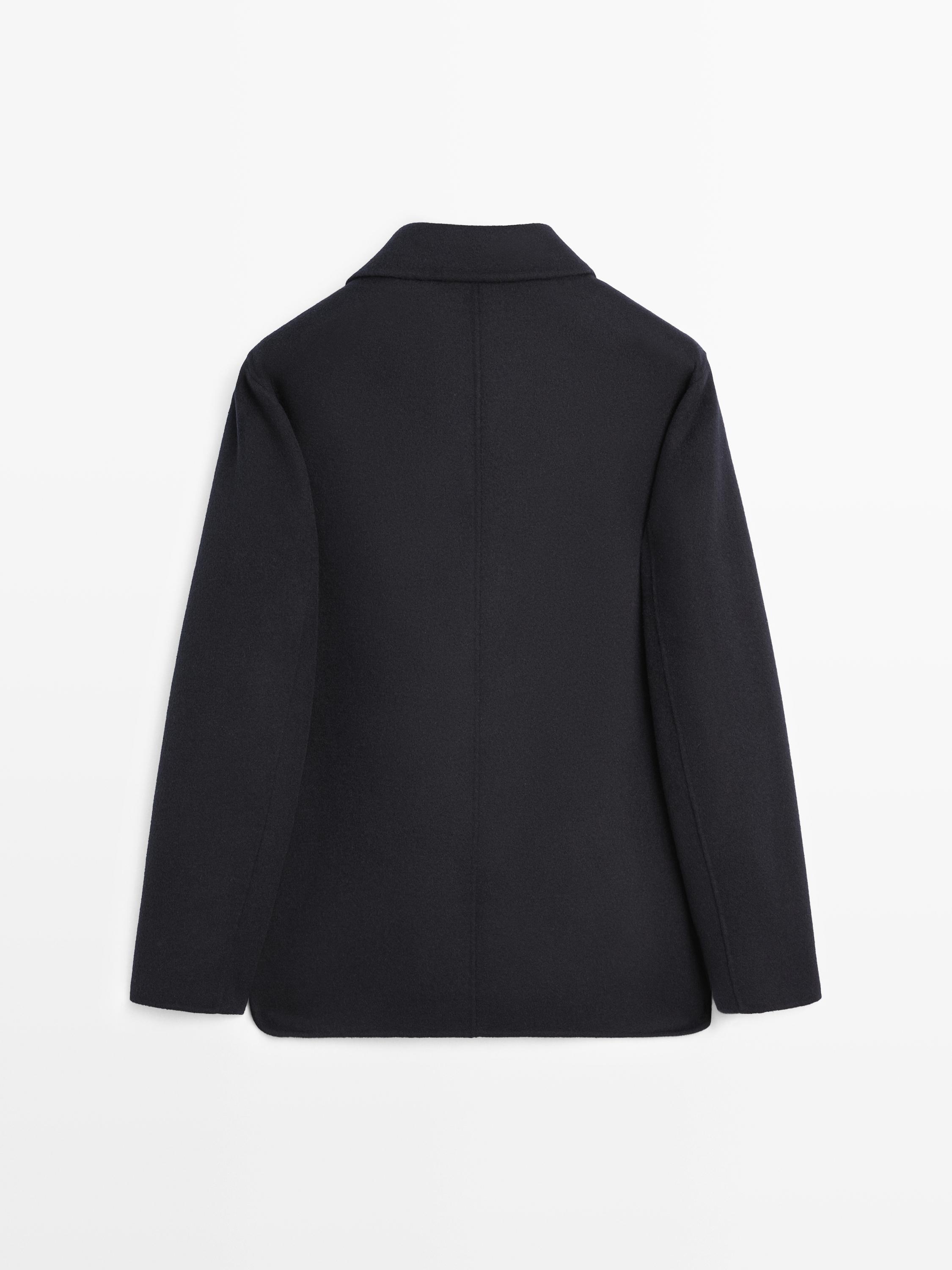 Wool blend blazer