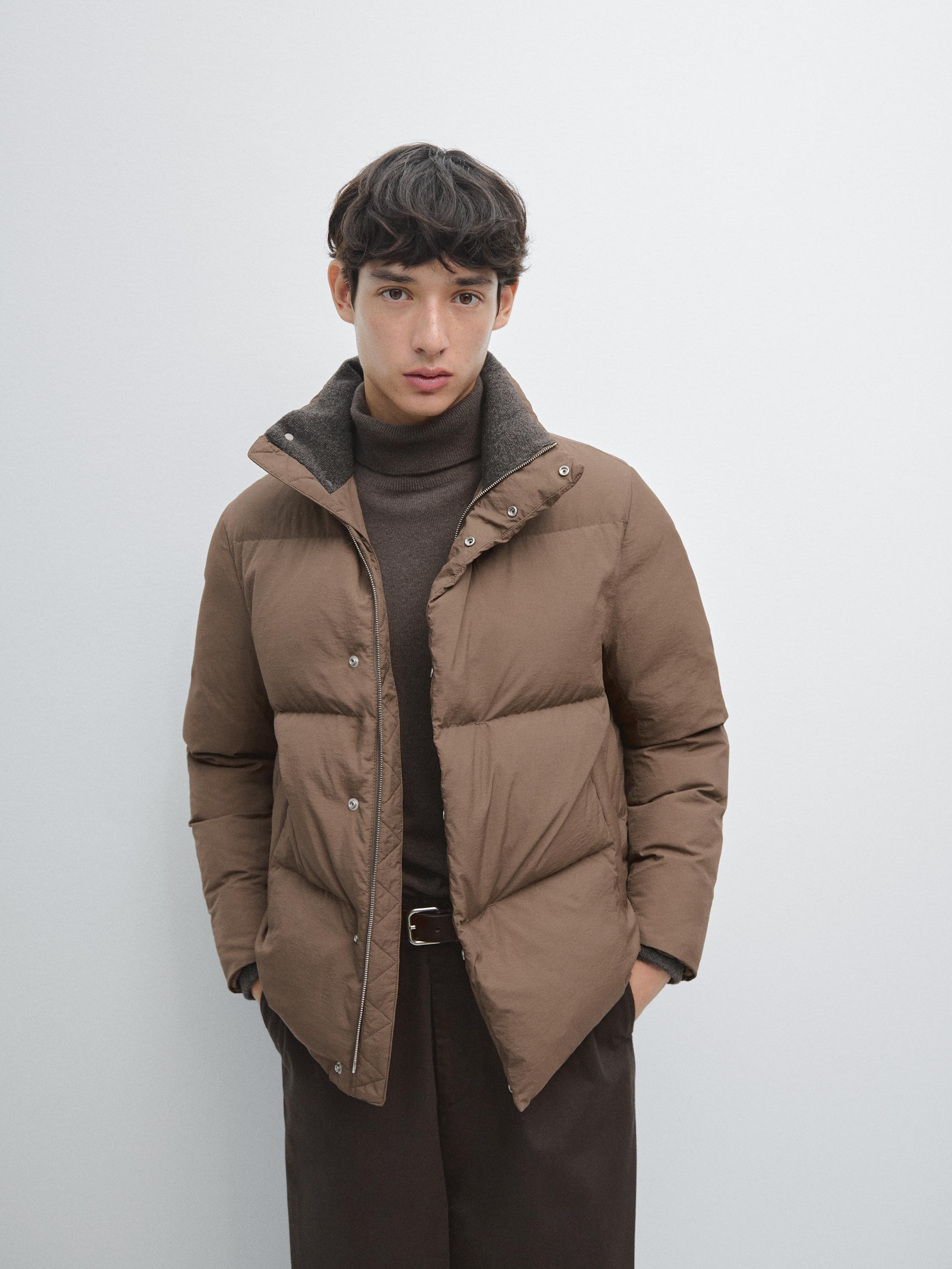 Chaqueta mezcla plumón water repellent