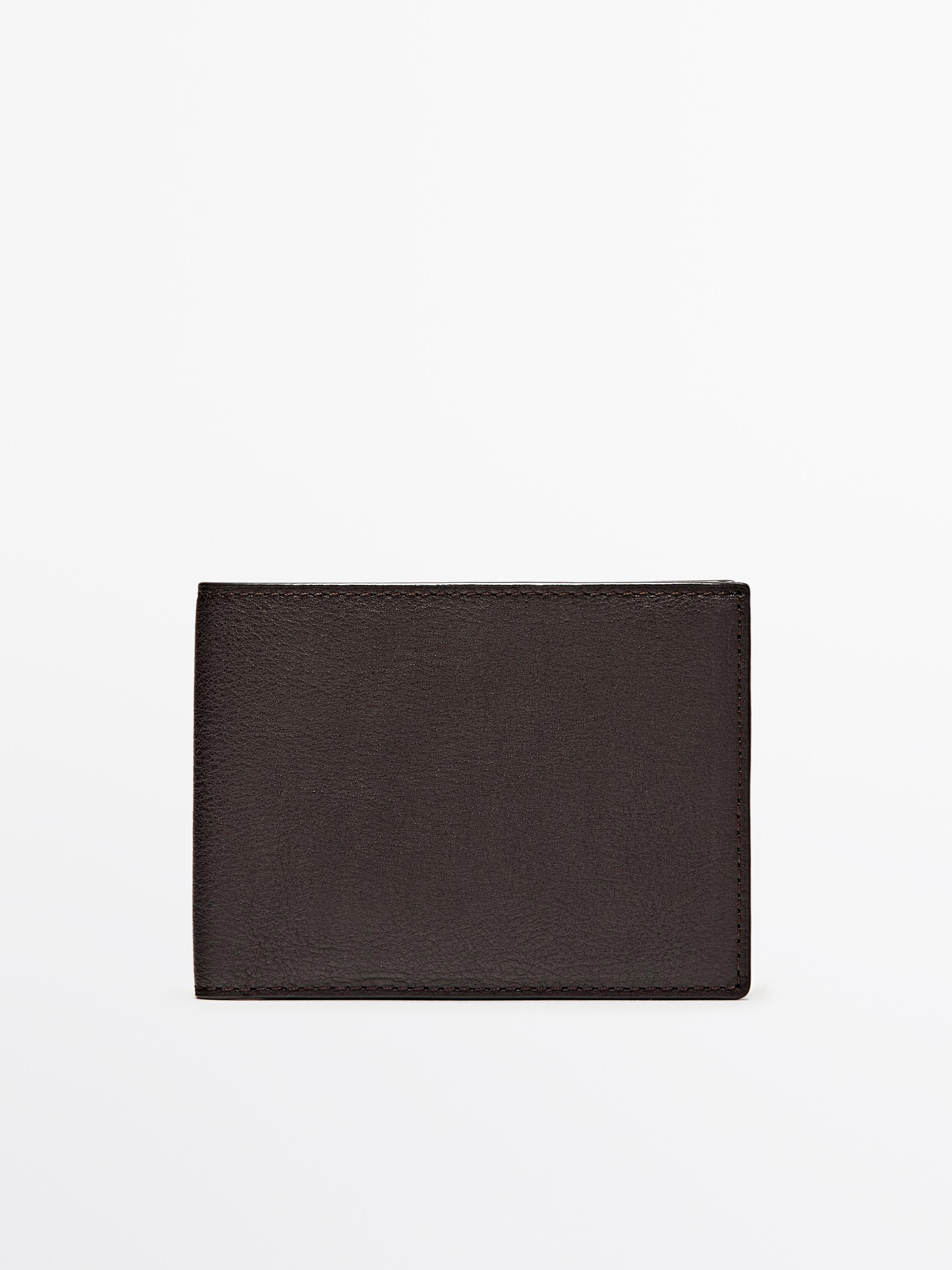 Nappa leather landscape wallet