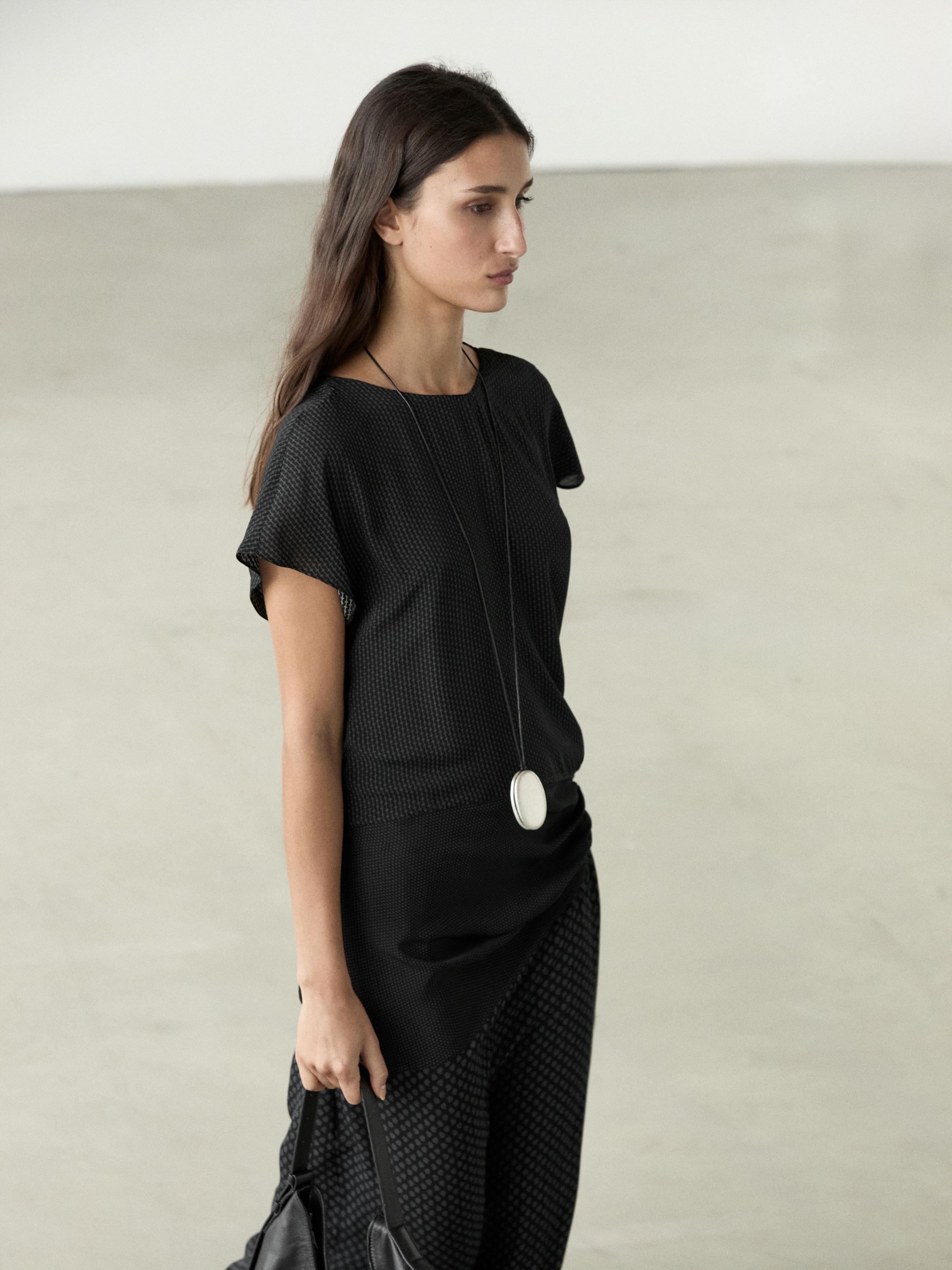navy blue dress for baby girl Women's Black Dresses - Massimo Dutti