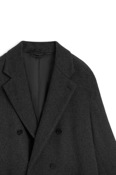 100% wool long coat - LIMITED EDITION — GREY 6