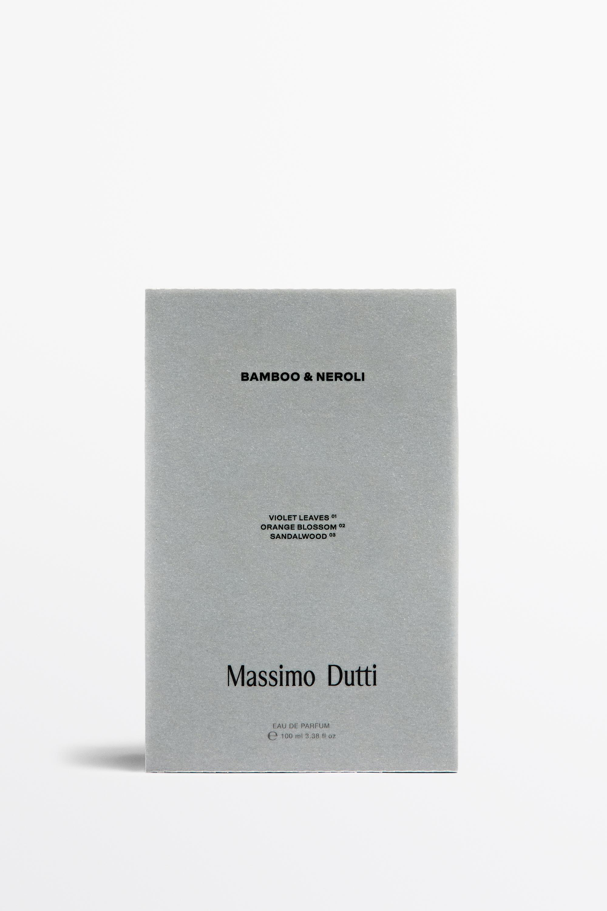 (100ML) MASSIMO DUTTI BAMBOO & NEROLI EAU DE PARFUM — GREEN